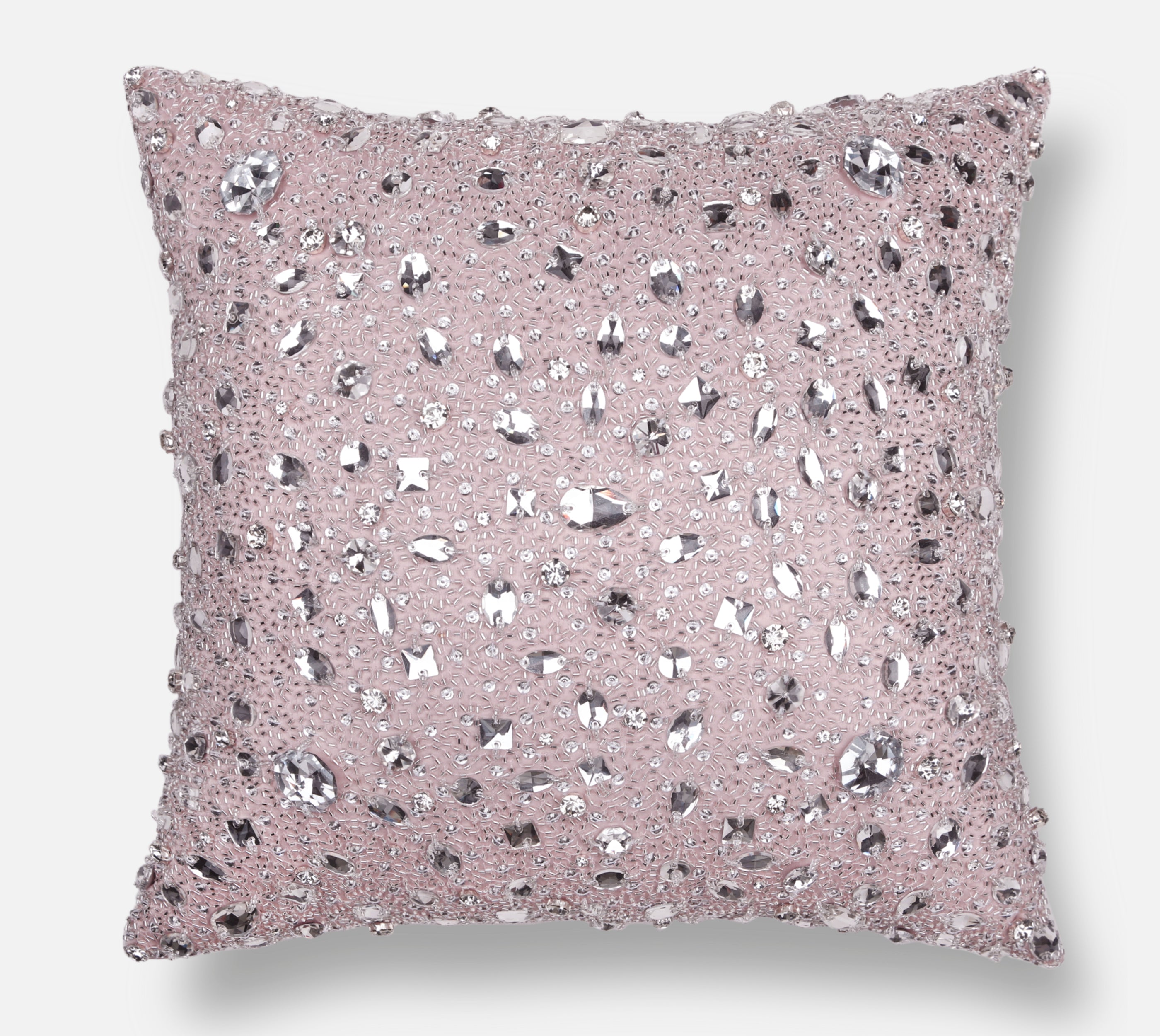 FORTUNE Pink Bling Cushion Cover