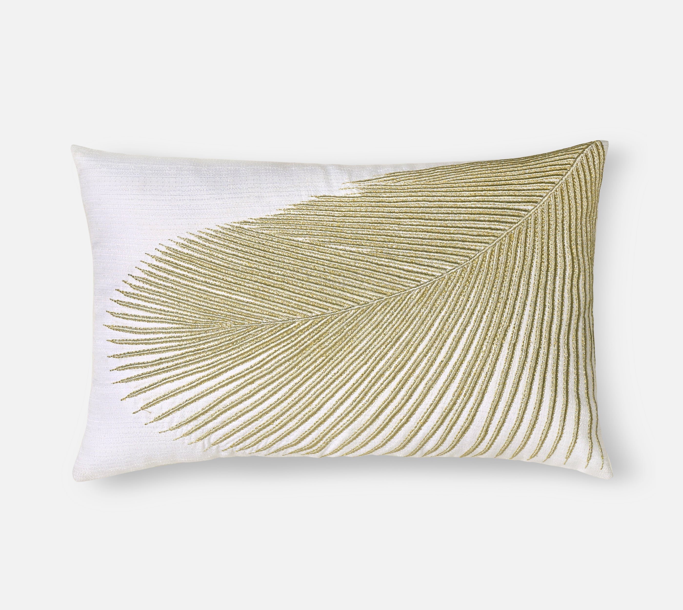 LAUREL White Gold Cushion Cover
