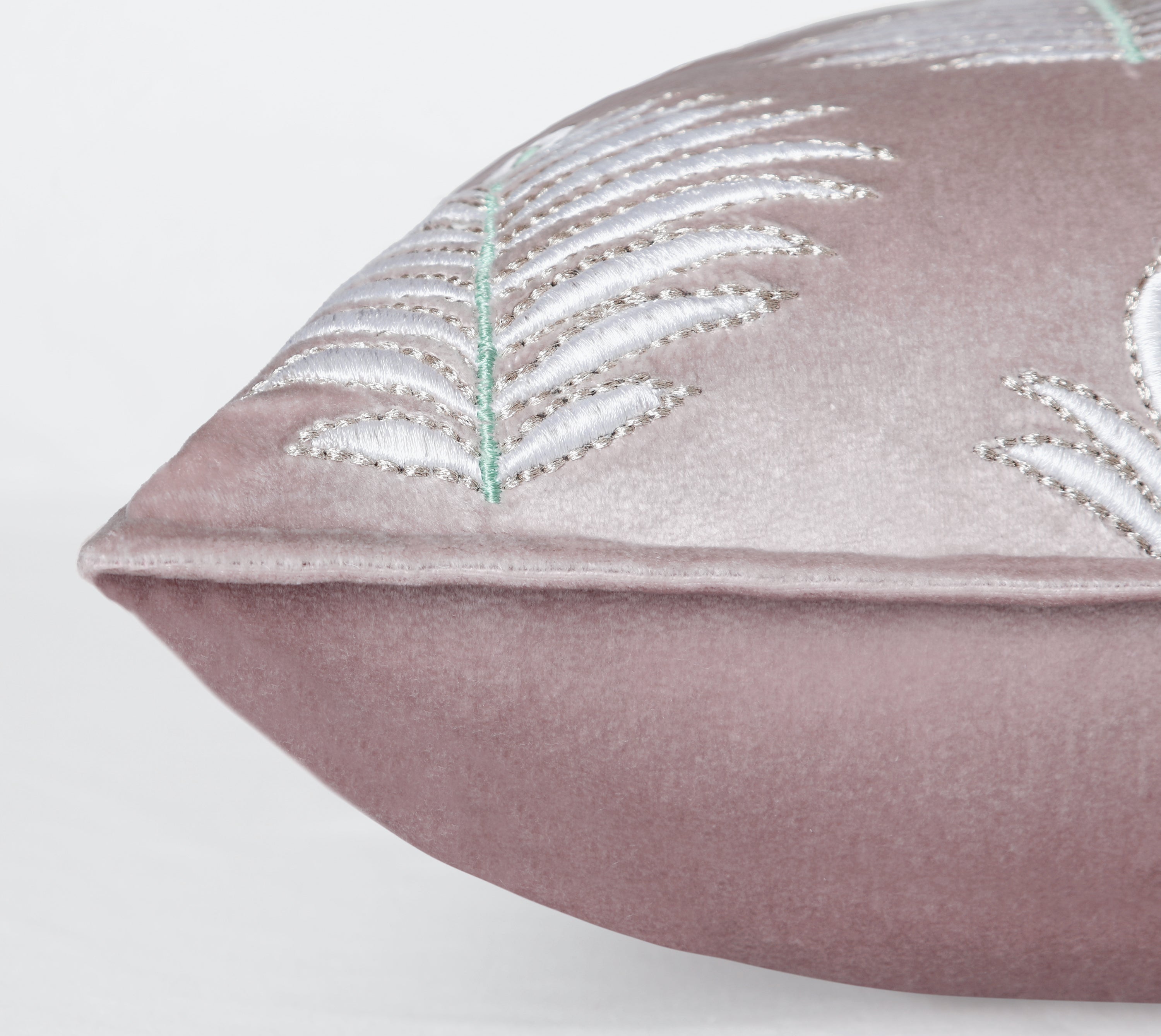 ISABELLA Pink Velvet Cushion Cover