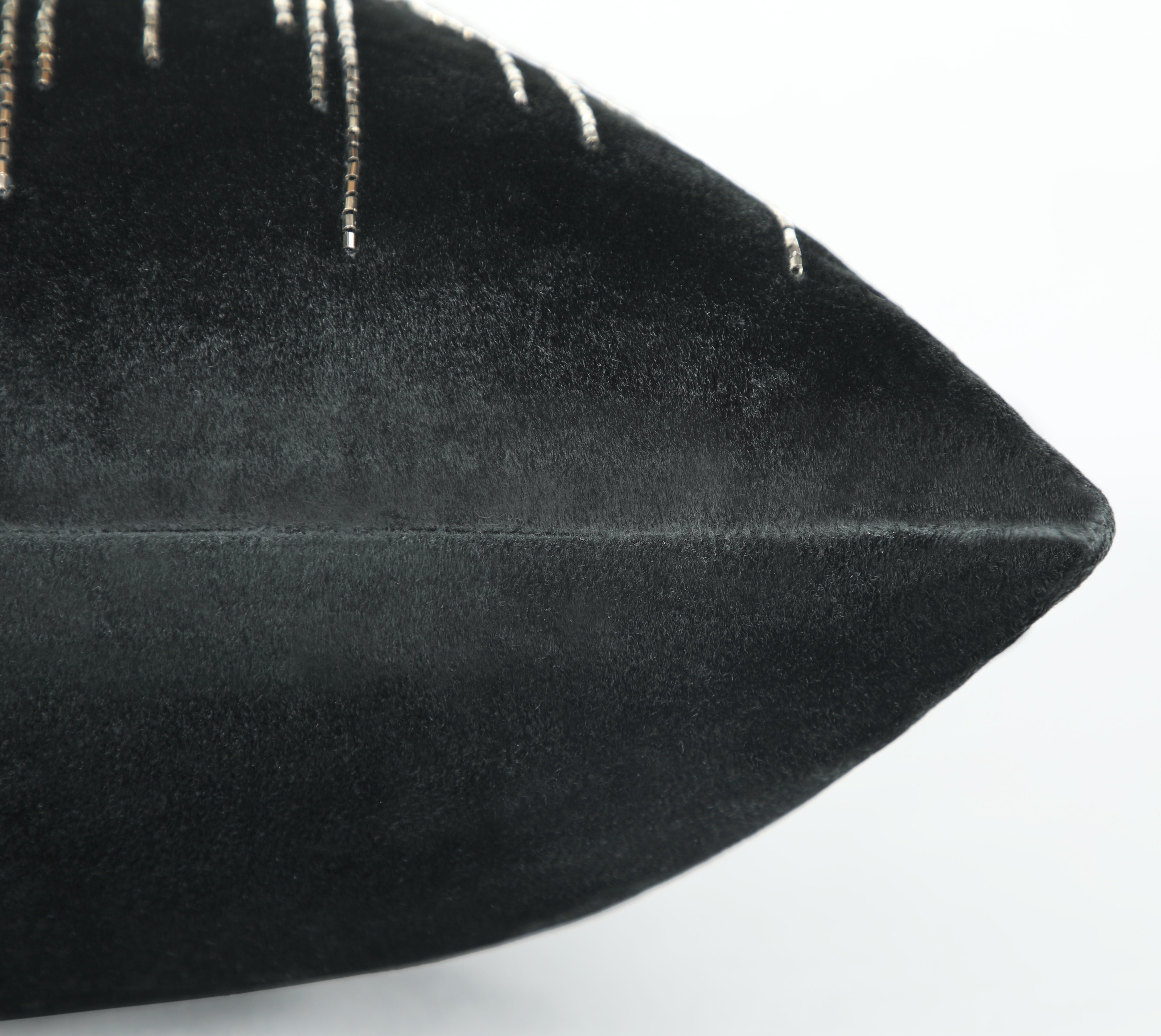 JAVA Black velvet Cushion Cover