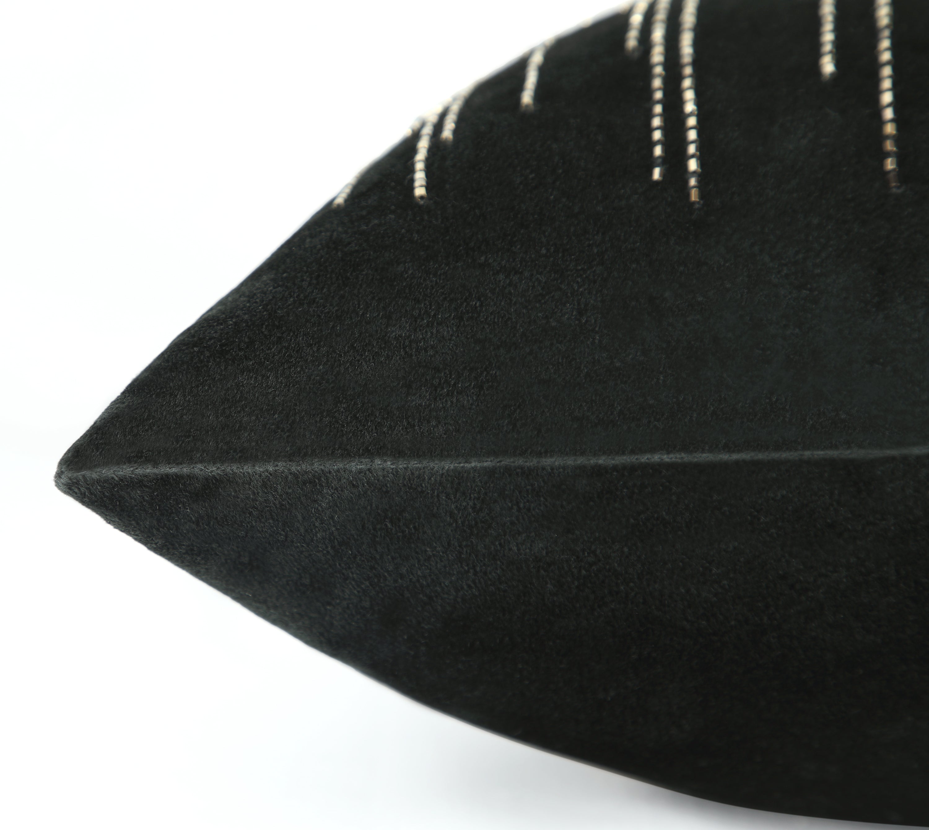 JAVA Black velvet Cushion Cover