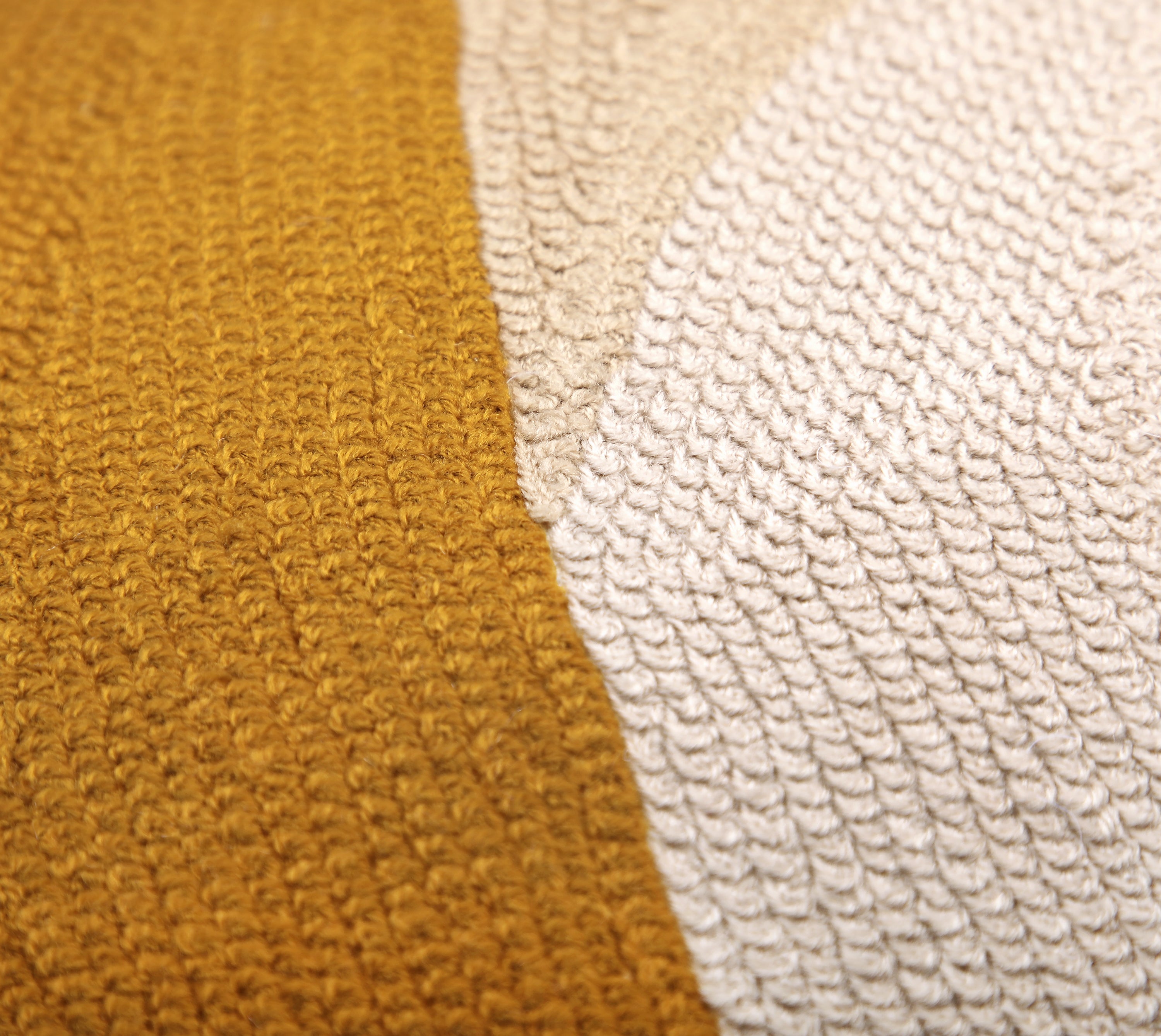 MARISOL Mustard Brown Cushion Cover