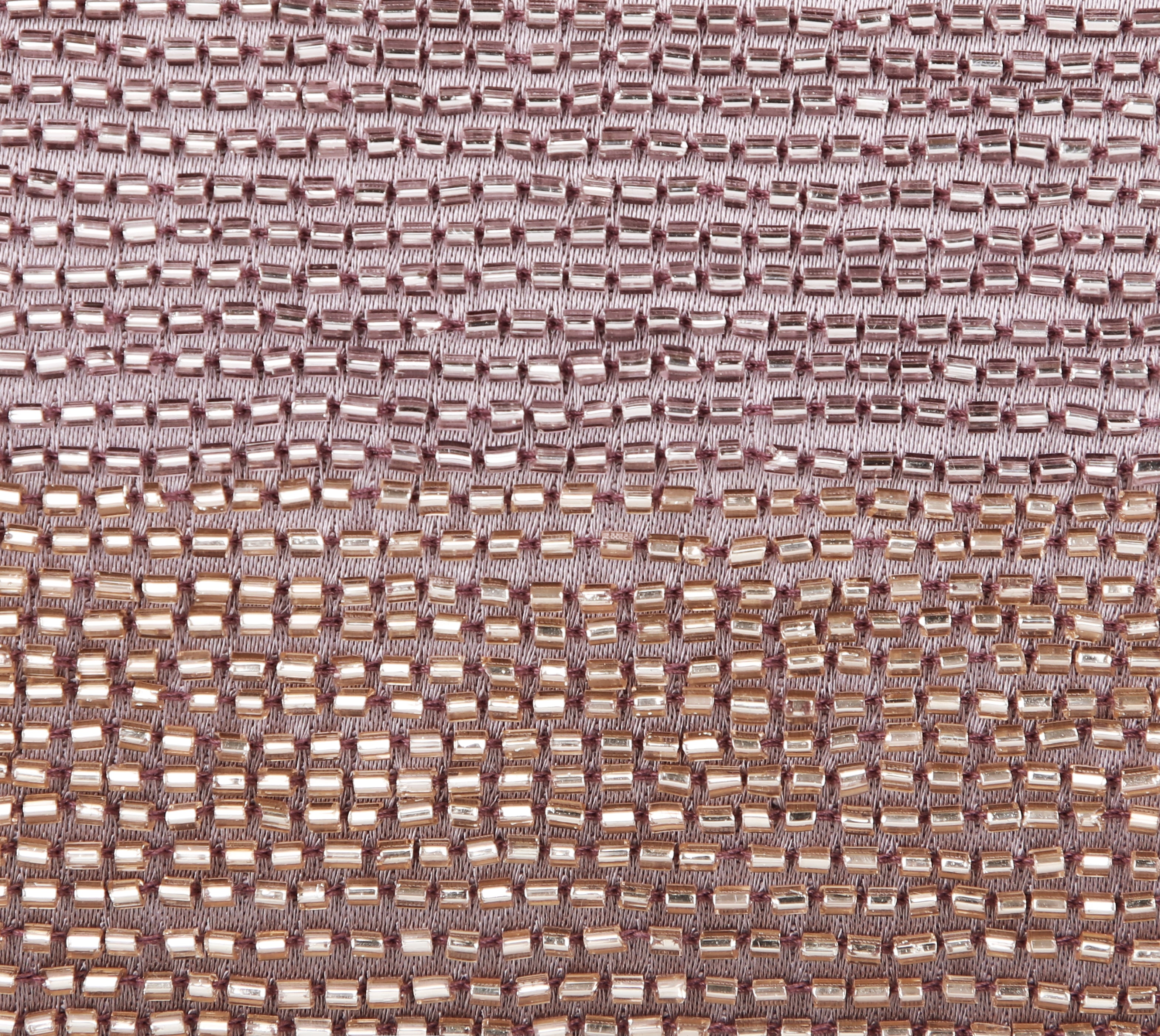 DAZZLE Purple Beaded Cushion Cover