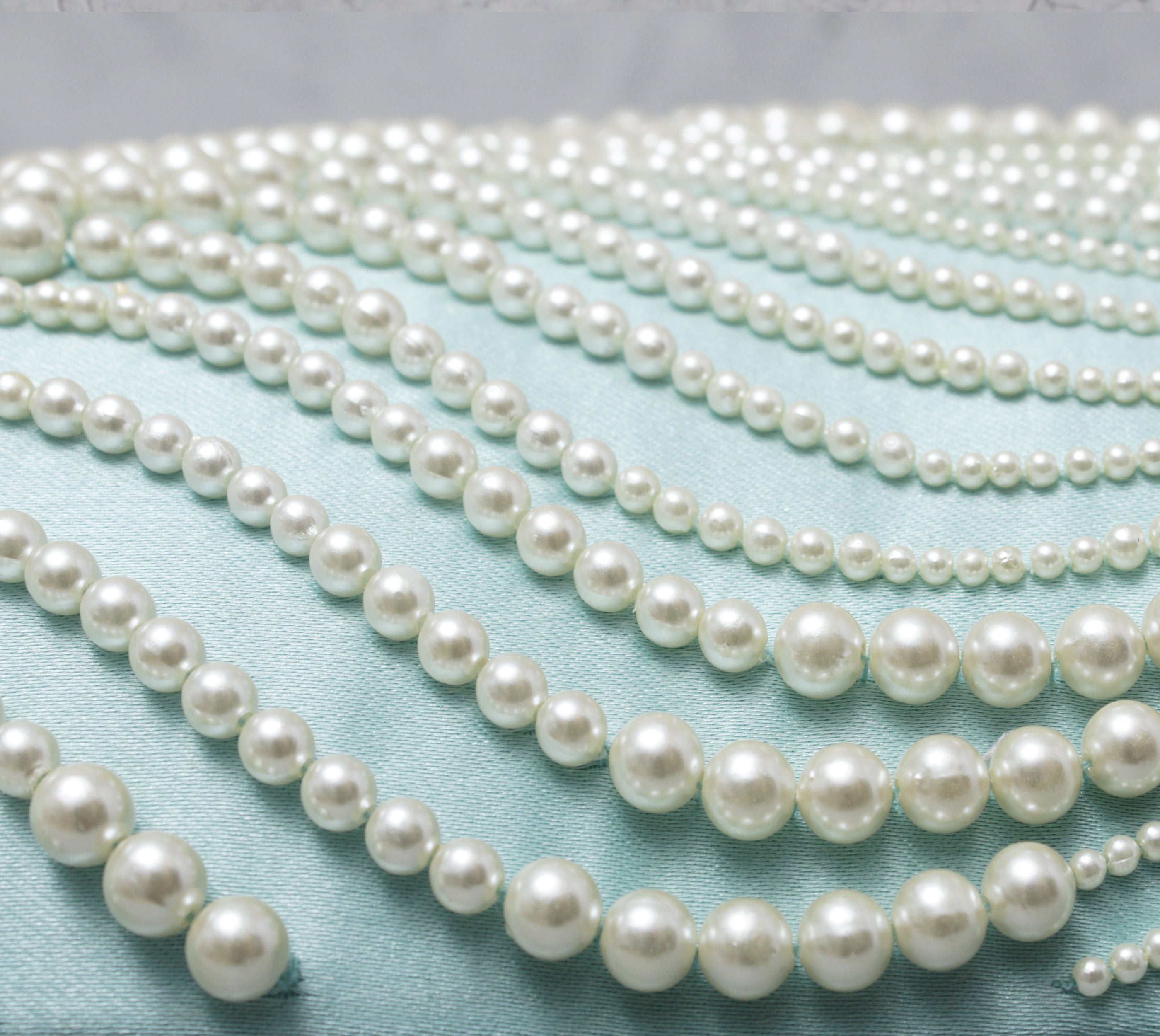 White Pearl Cushion Cover