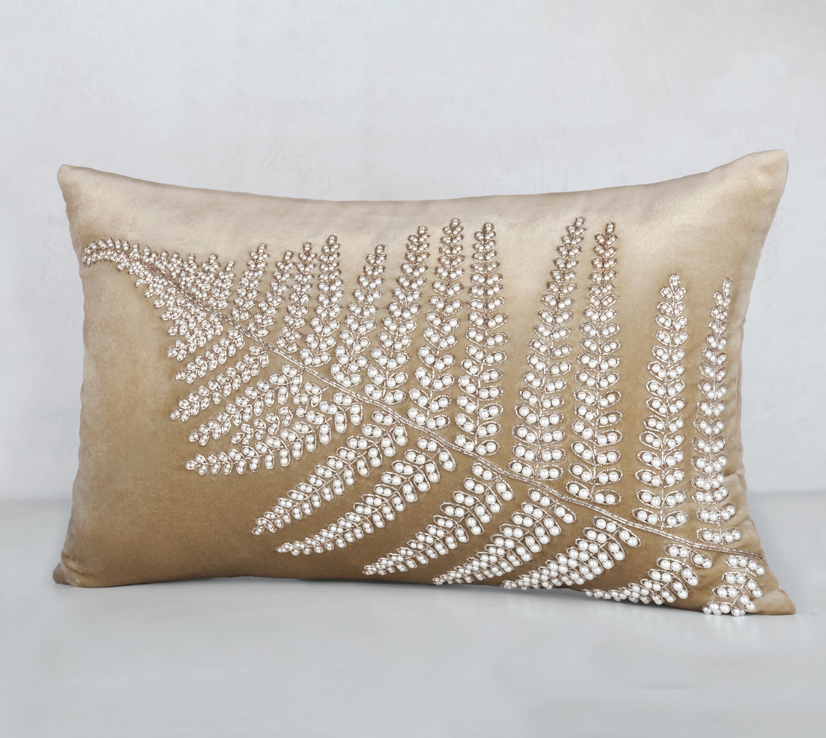 CORDELIA Gold Velvet Cushion Cover