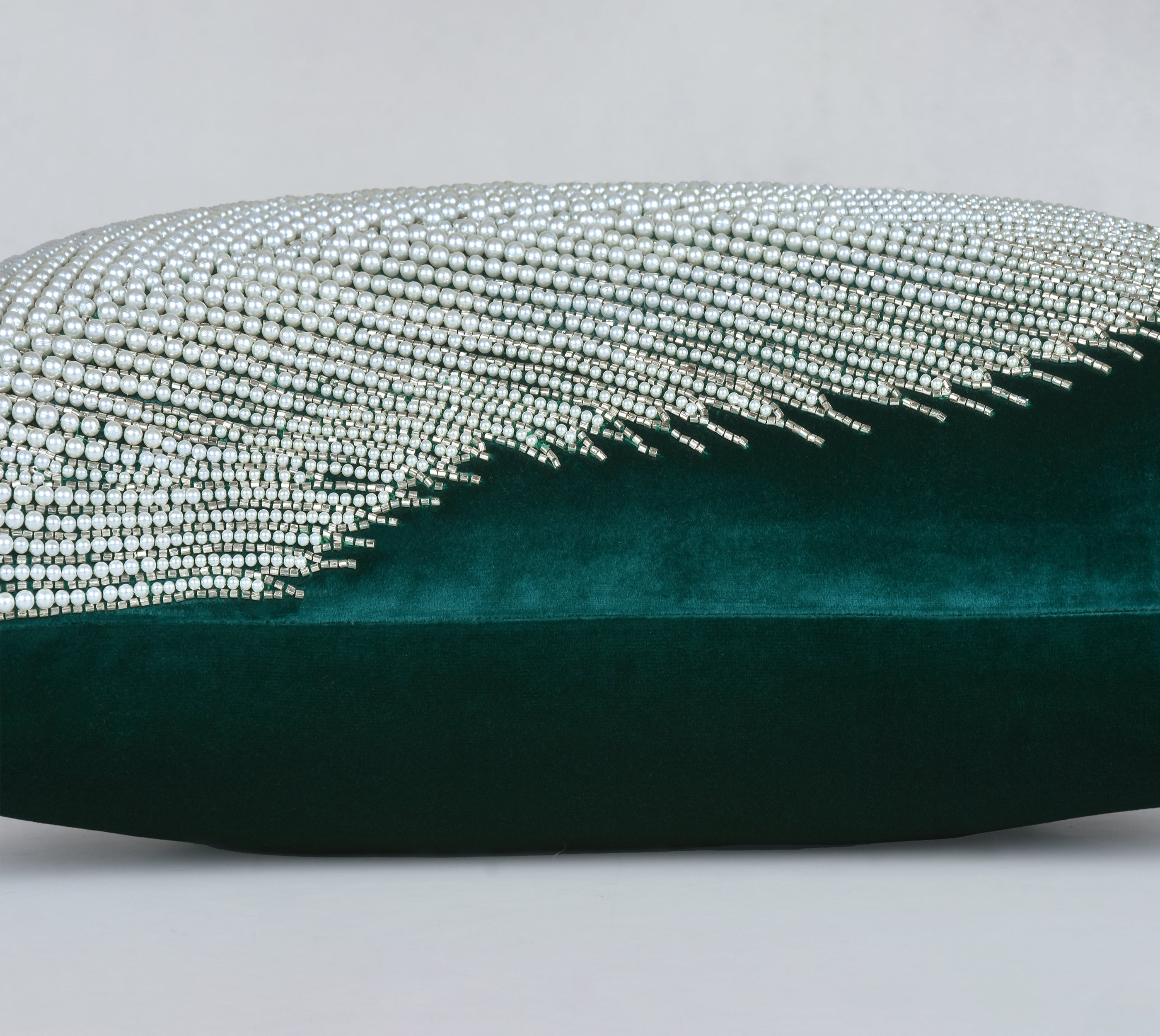 CORDELIA Emerald Velvet Cushion Cover