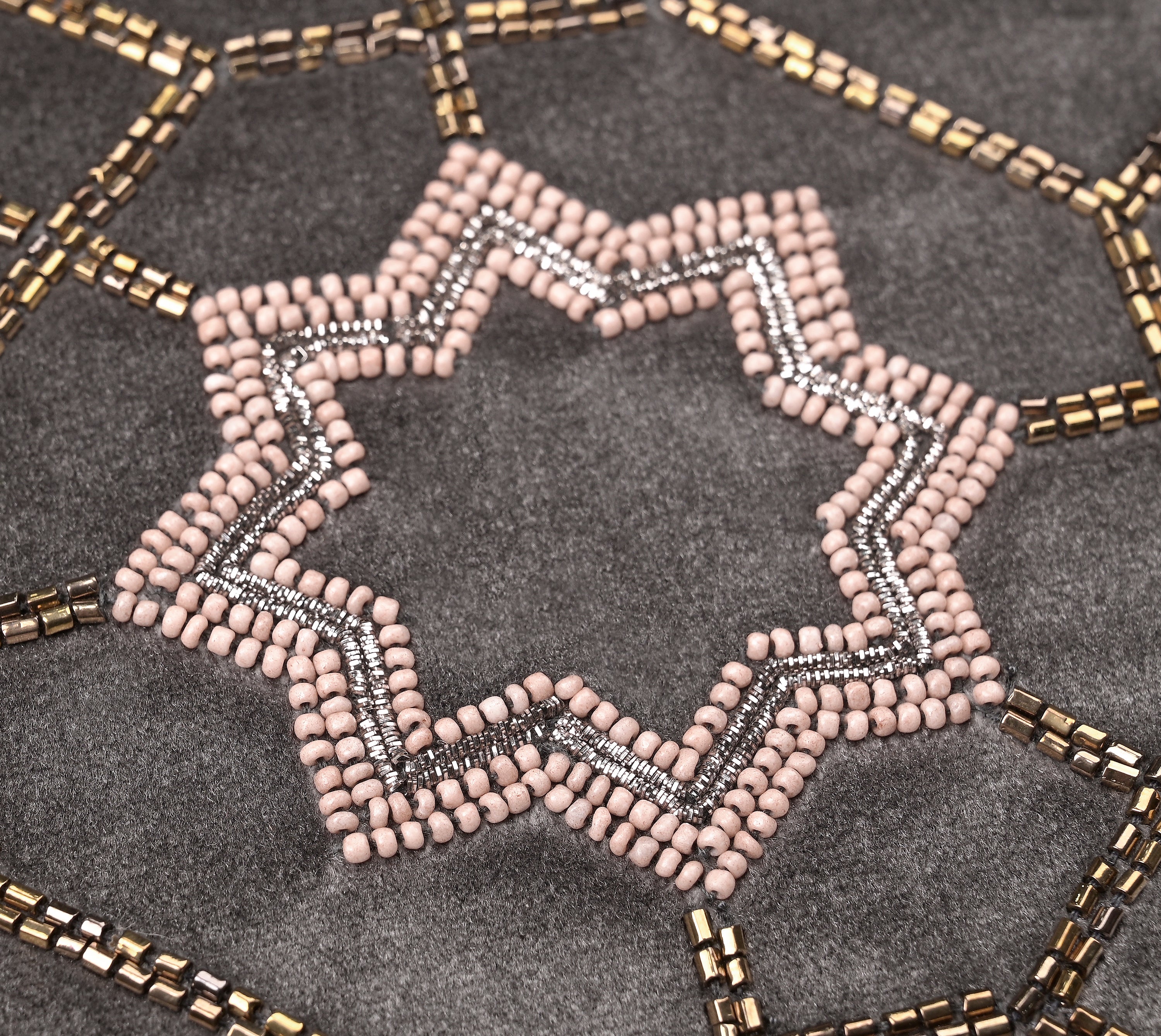 PATINA Dark Grey Velvet Cushion Cover