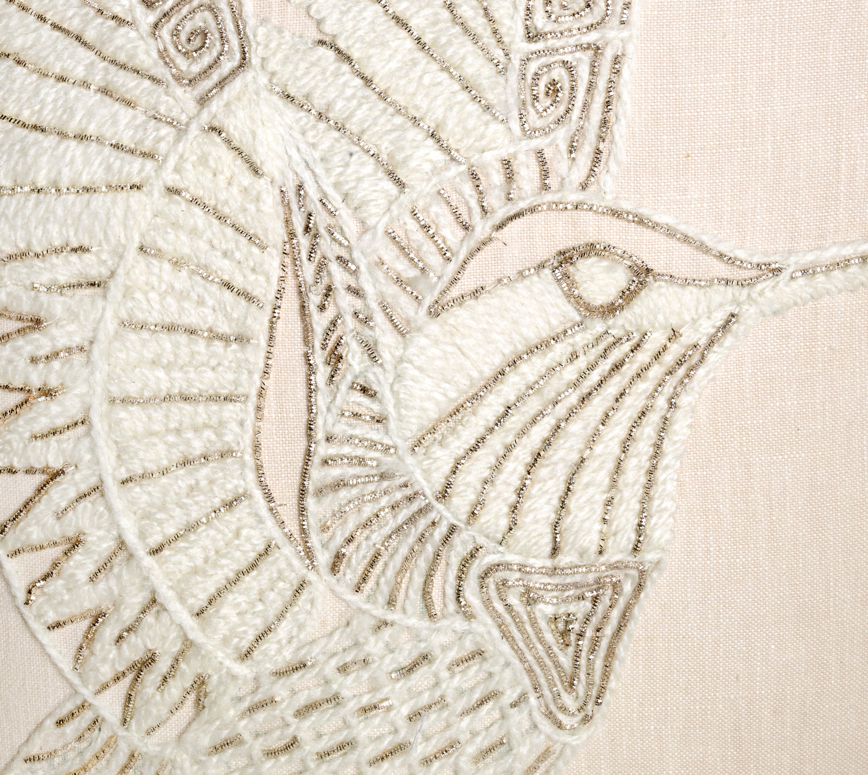 PALASH Peach Linen Cushion Cover