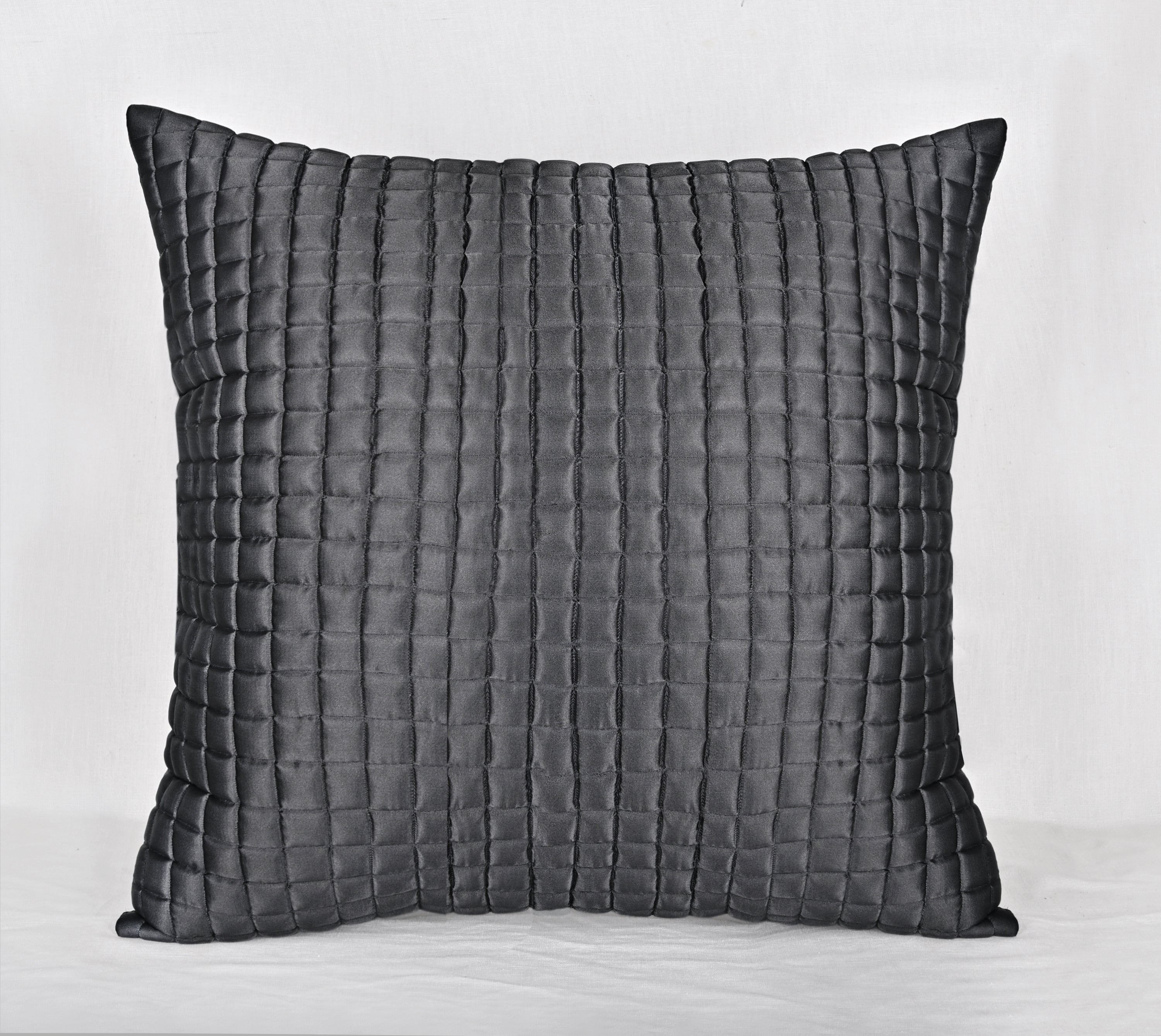 QUINCY Dark Grey Euro Sham
