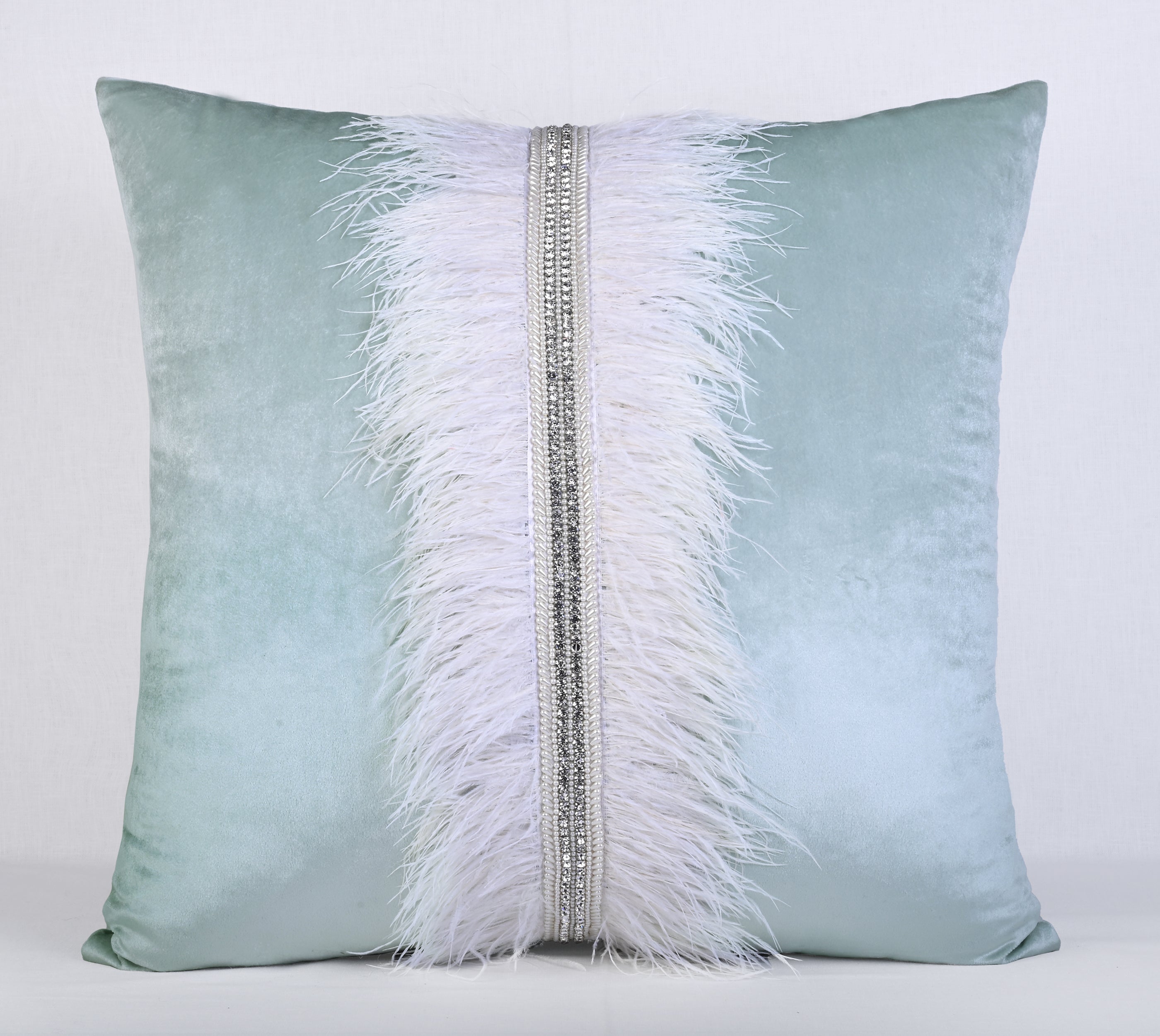 XENIA Mint Velvet Cushion Cover