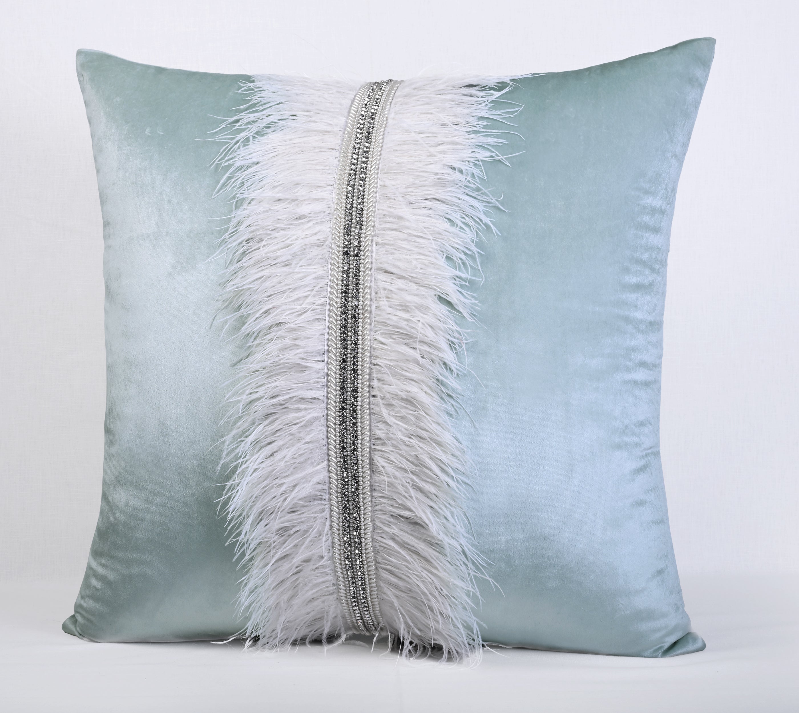 XENIA Mint Velvet Cushion Cover