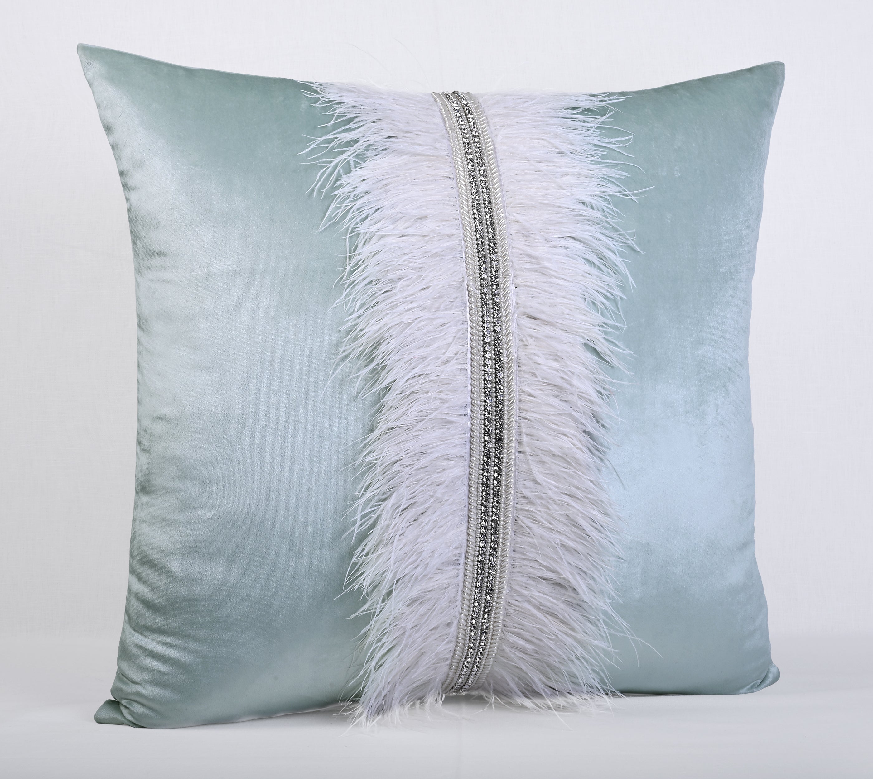 XENIA Mint Velvet Cushion Cover