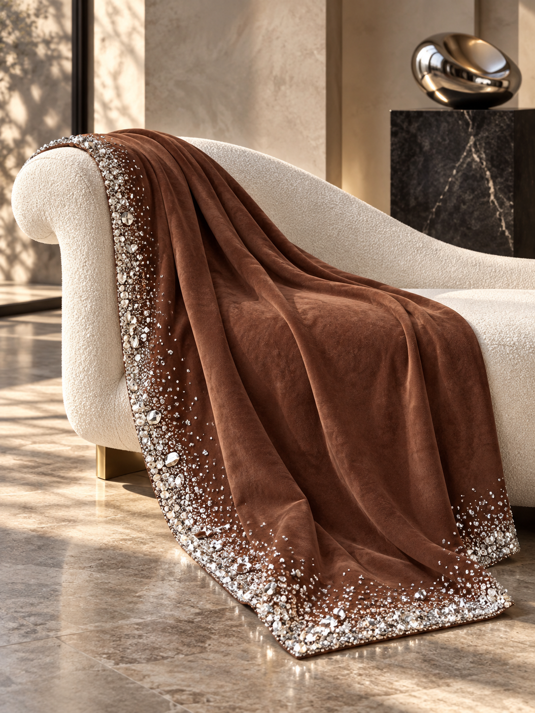 Luxury textured throws