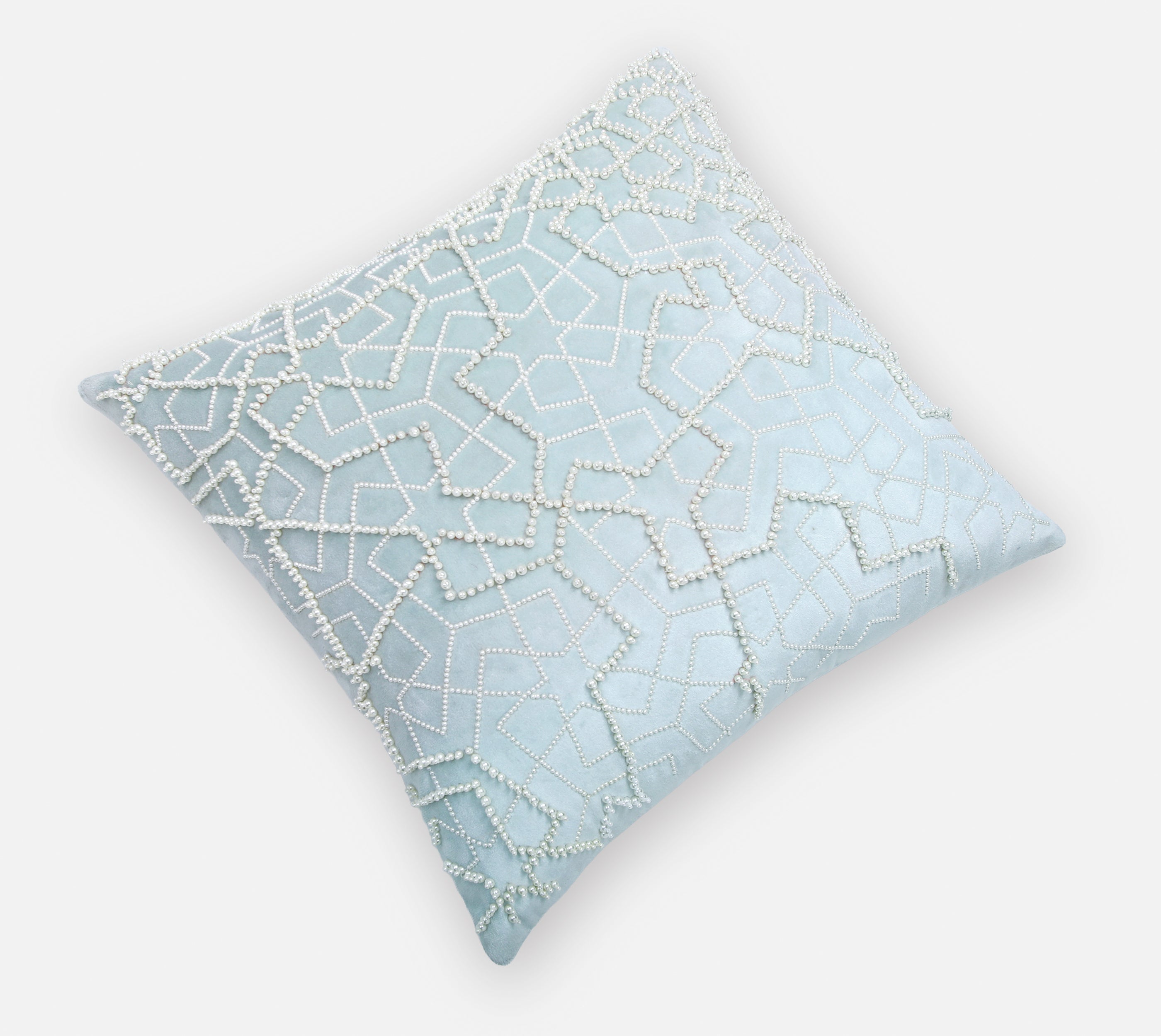 MYSTIC Light Mint Velvet Cushion Cover