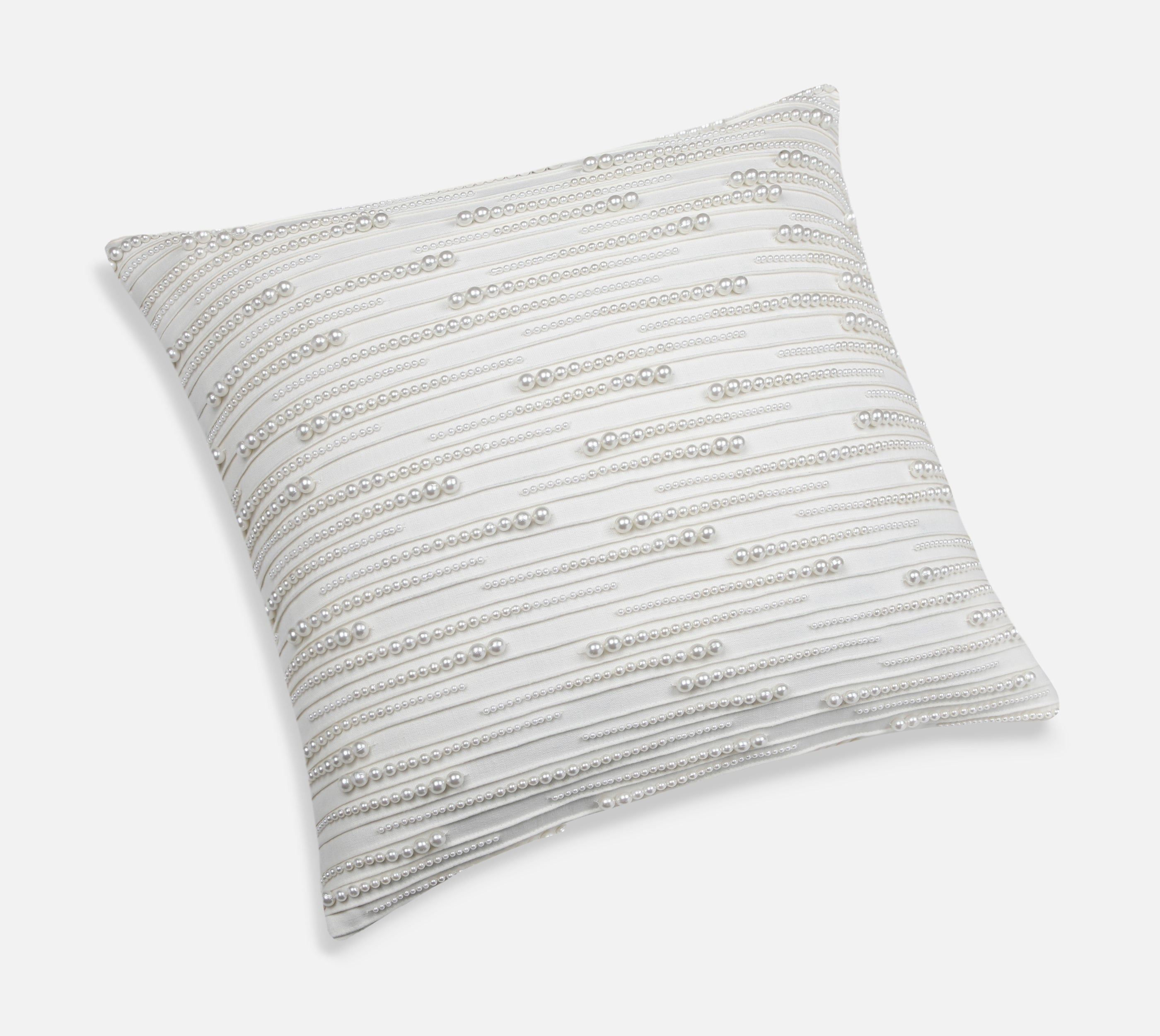 ORIENT Off white Linen Cotton Cushion Cover