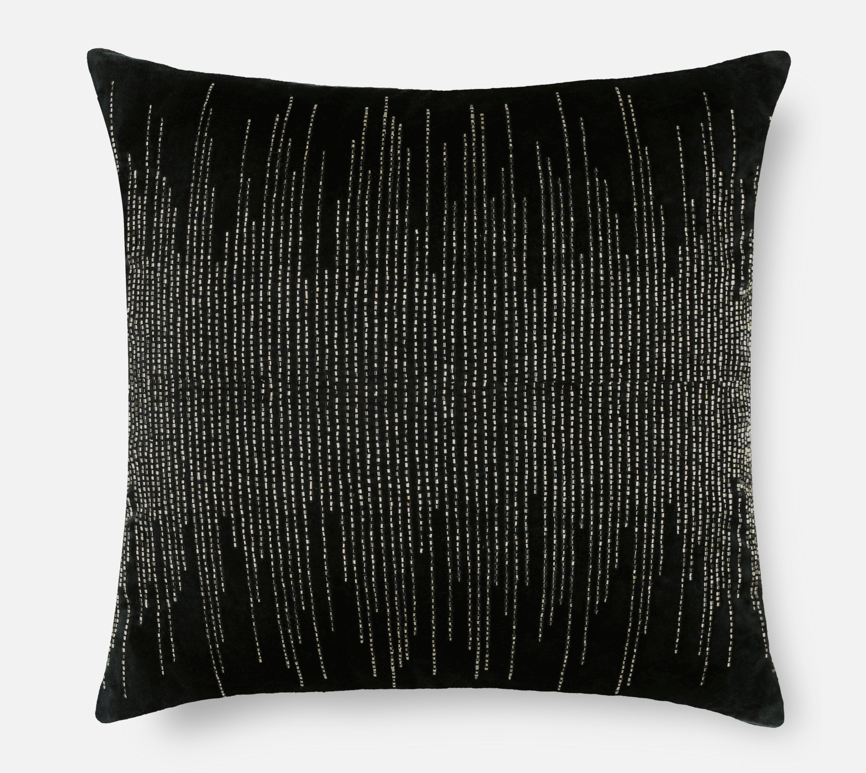 JAVA Black velvet Cushion Cover
