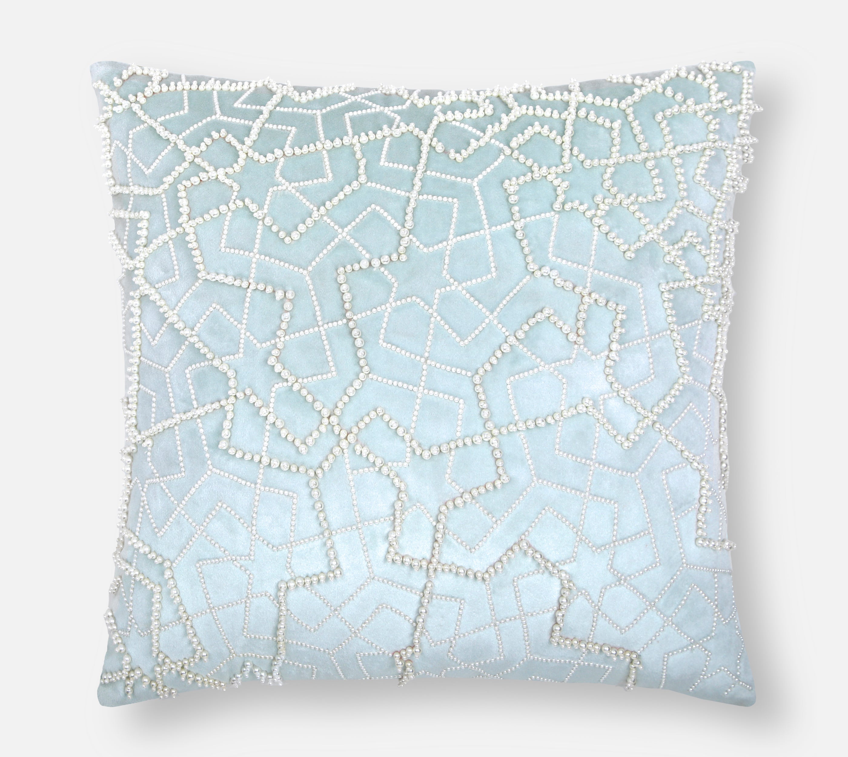 MYSTIC Light Mint Velvet Cushion Cover