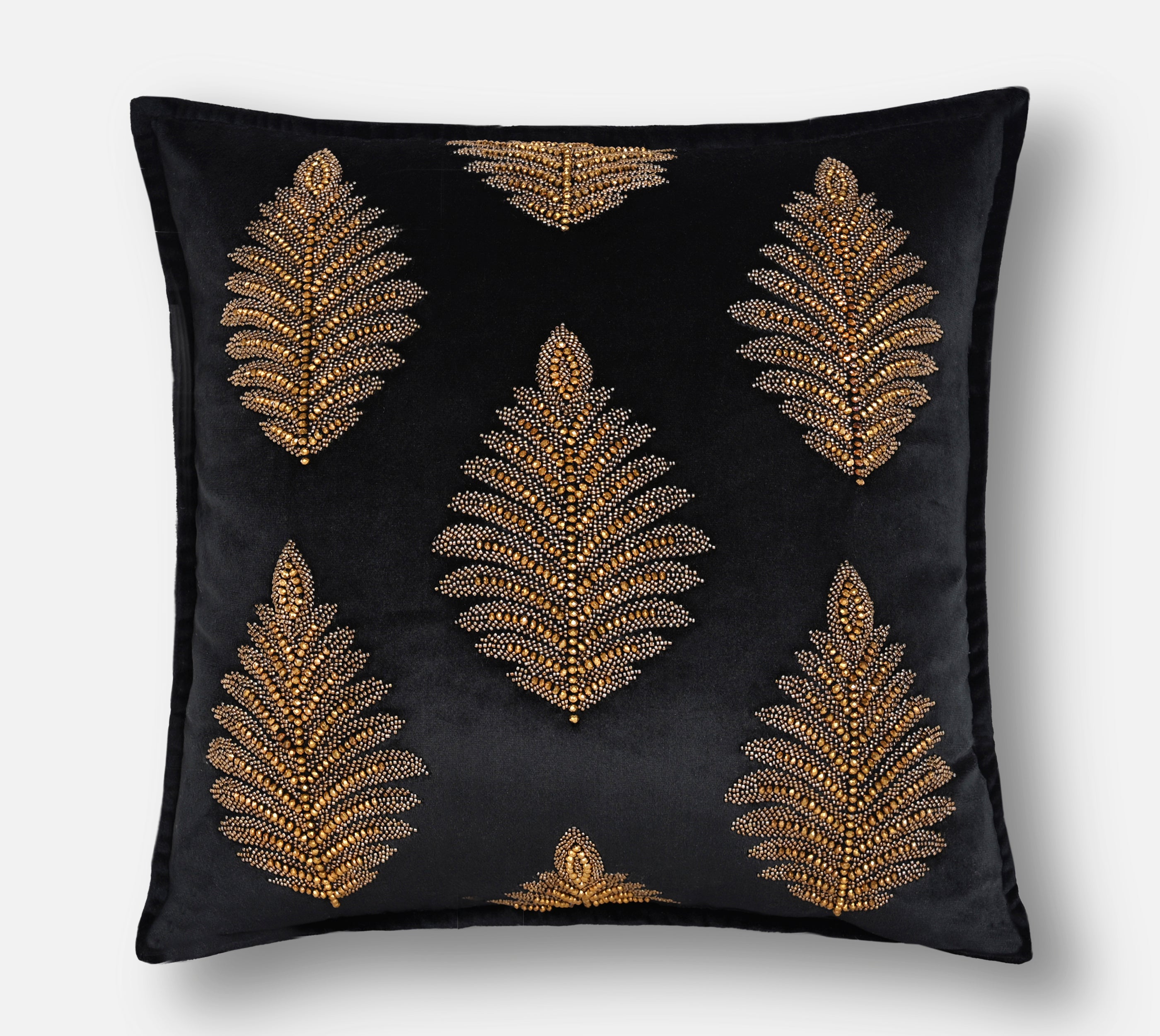OASIS Black Velvet Cushion Cover