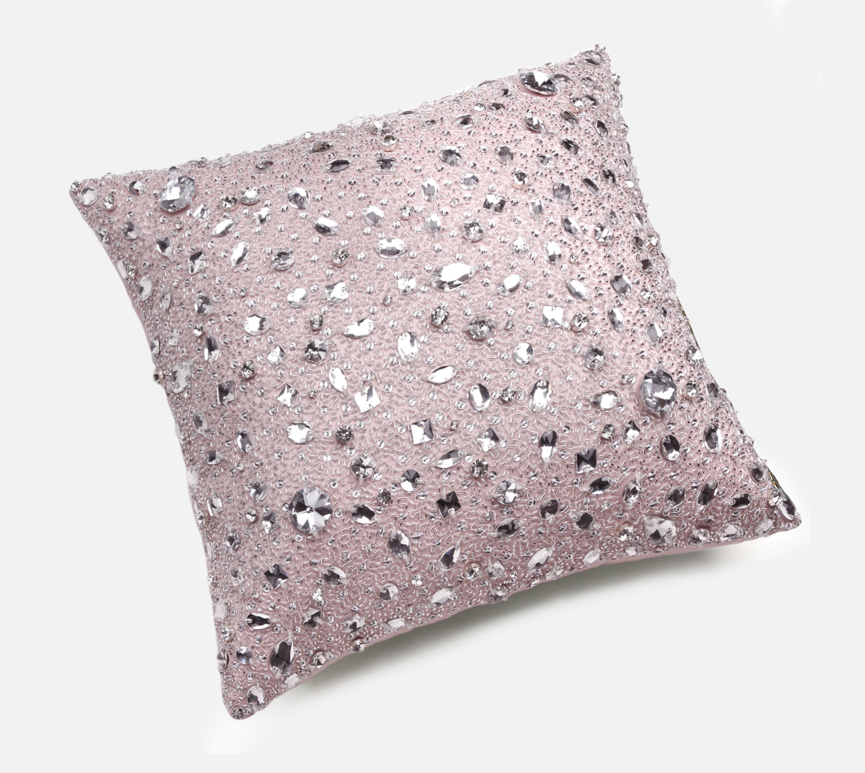 FORTUNE Pink Bling Cushion Cover