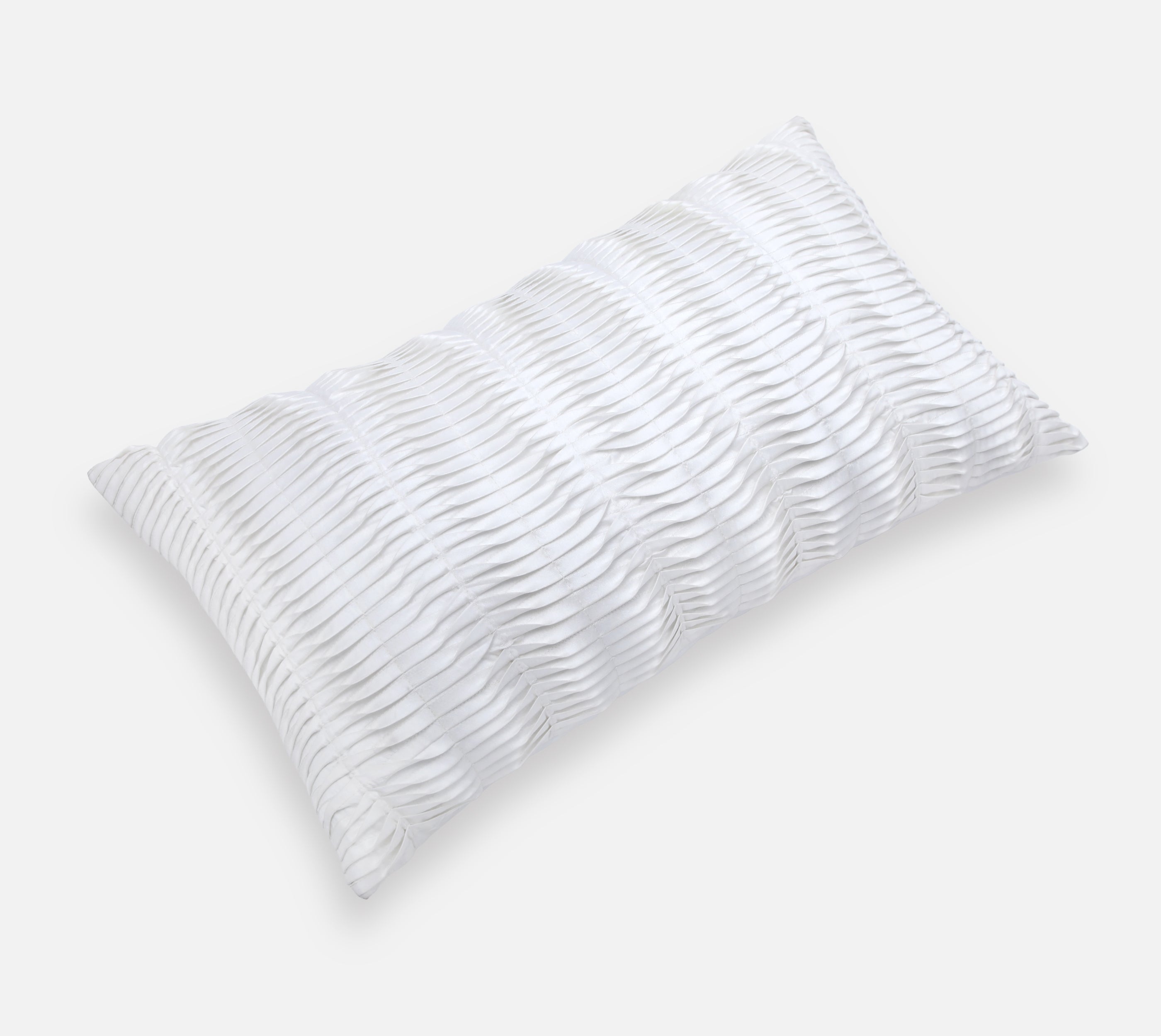 DIVOT White Pleated Cushion Cover