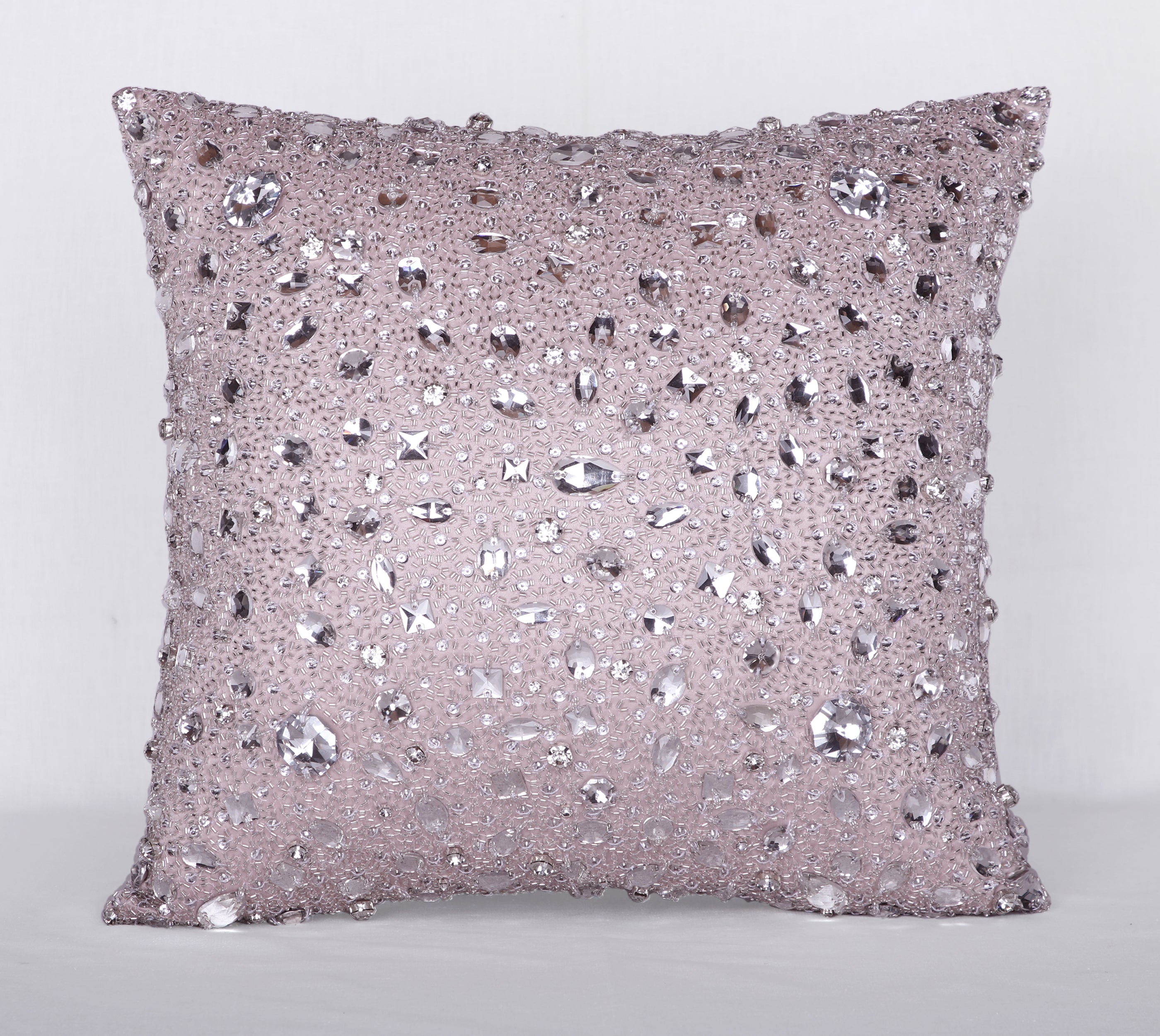 FORTUNE Pink Bling Cushion Cover