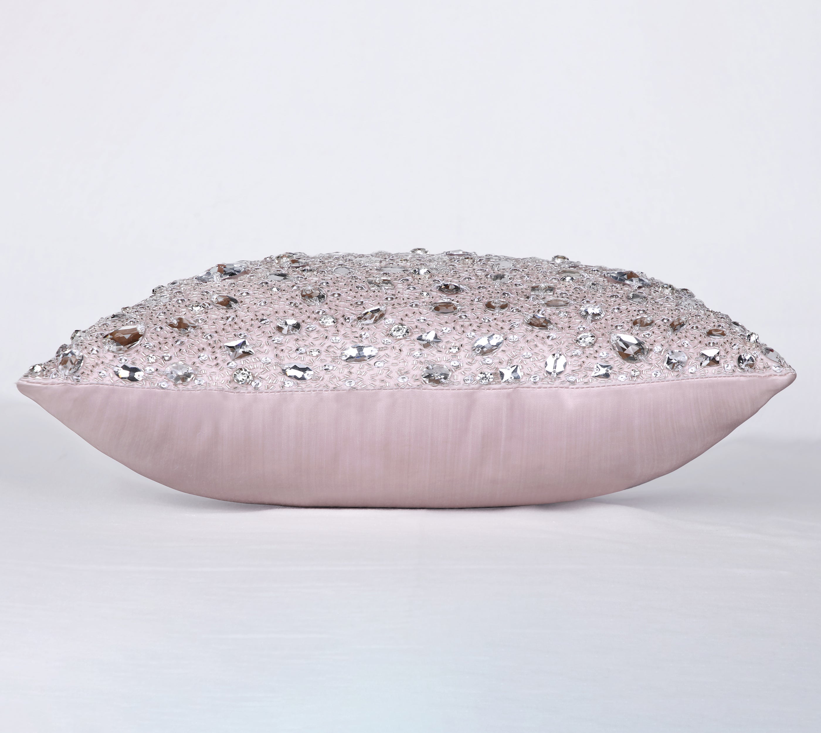 FORTUNE Pink Bling Cushion Cover