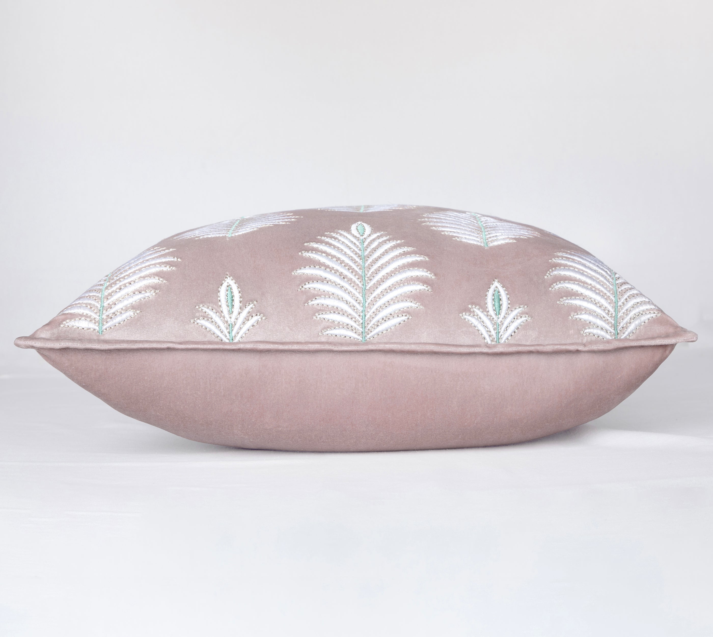 ISABELLA Pink Velvet Cushion Cover