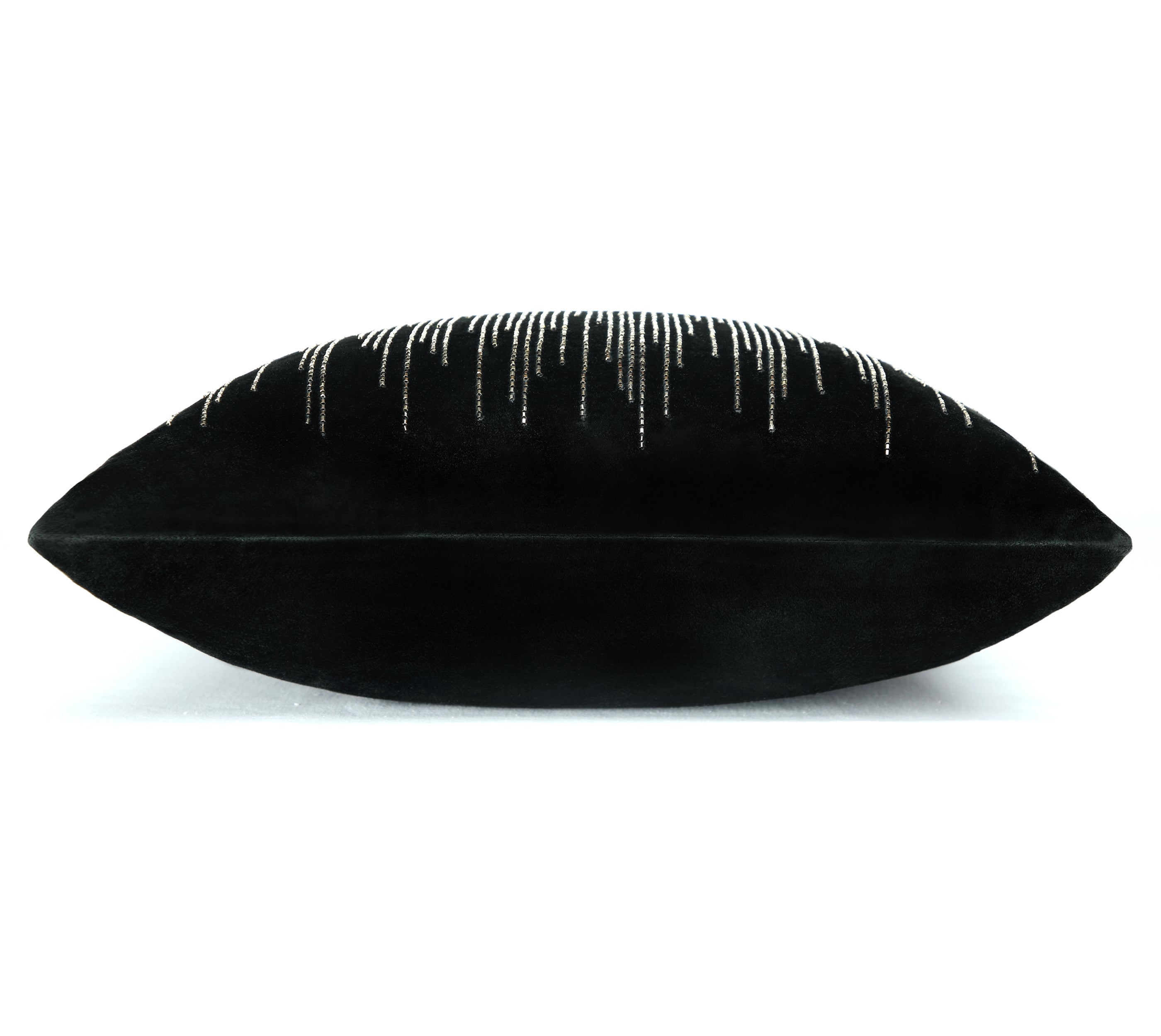 JAVA Black velvet Cushion Cover