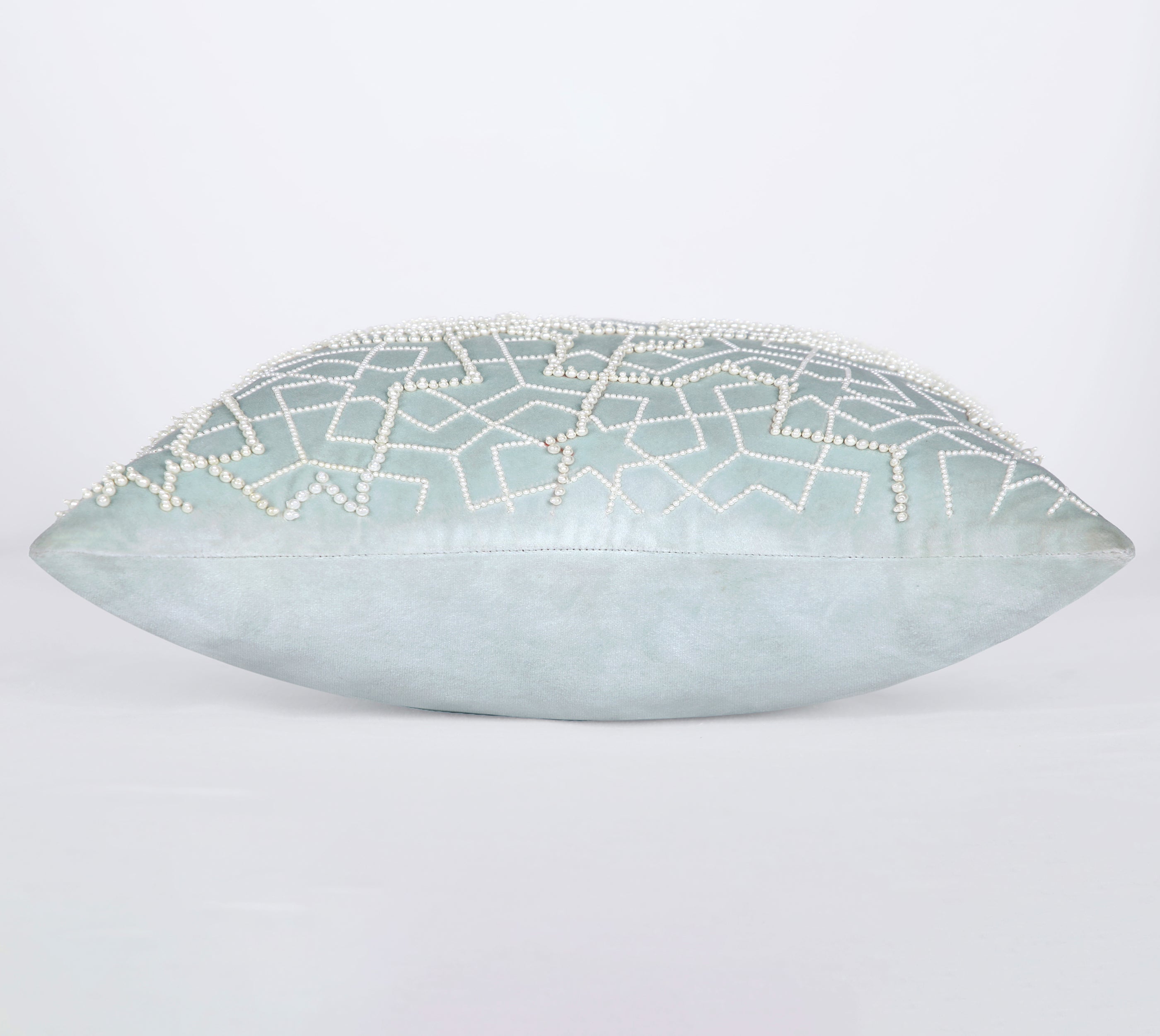MYSTIC Light Mint Velvet Cushion Cover