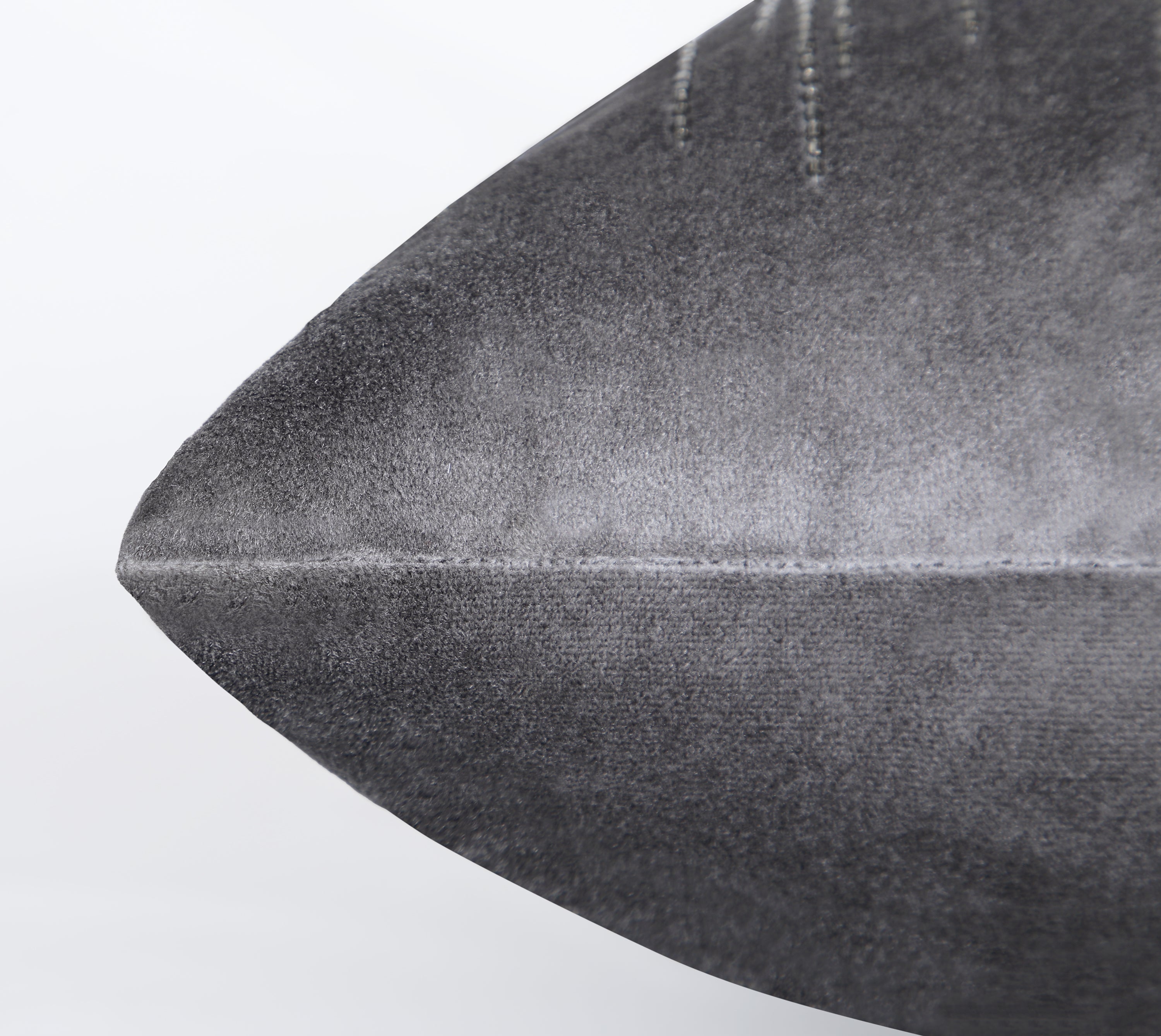 JAVA Grey Velvet Cushion Cover