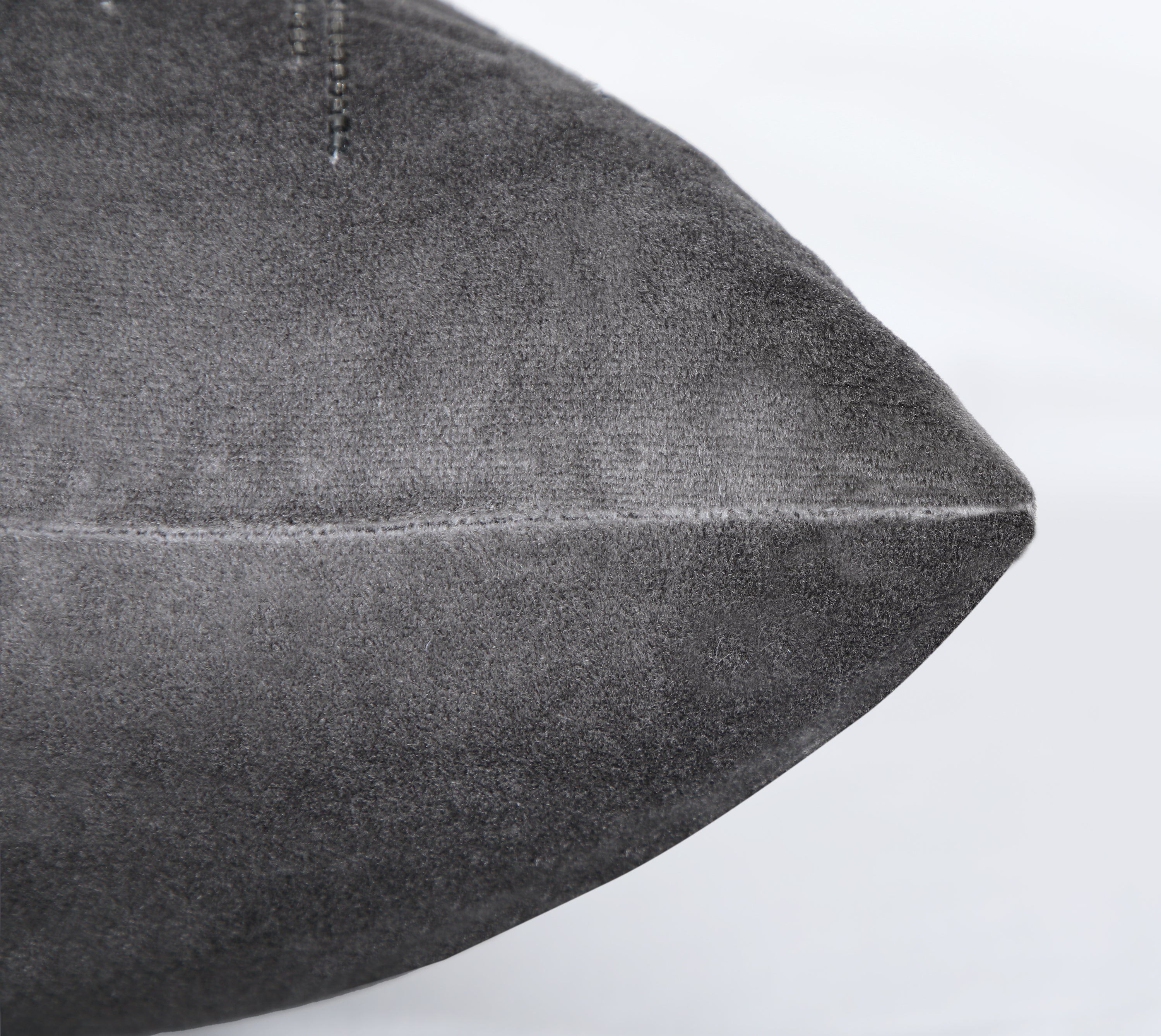JAVA Grey Velvet Cushion Cover