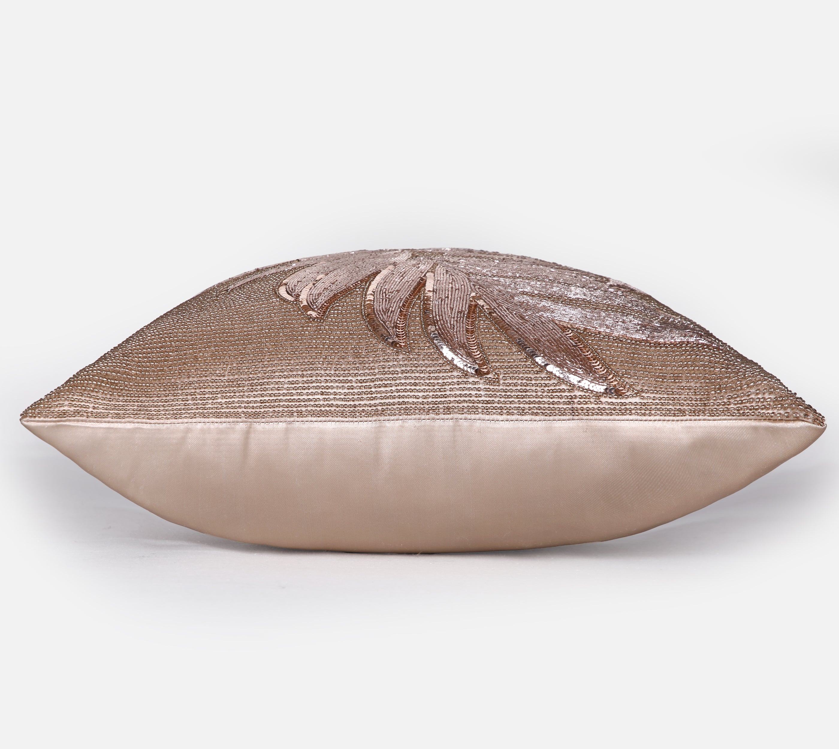 CORDELIA Copper Beaded Cushion Cover