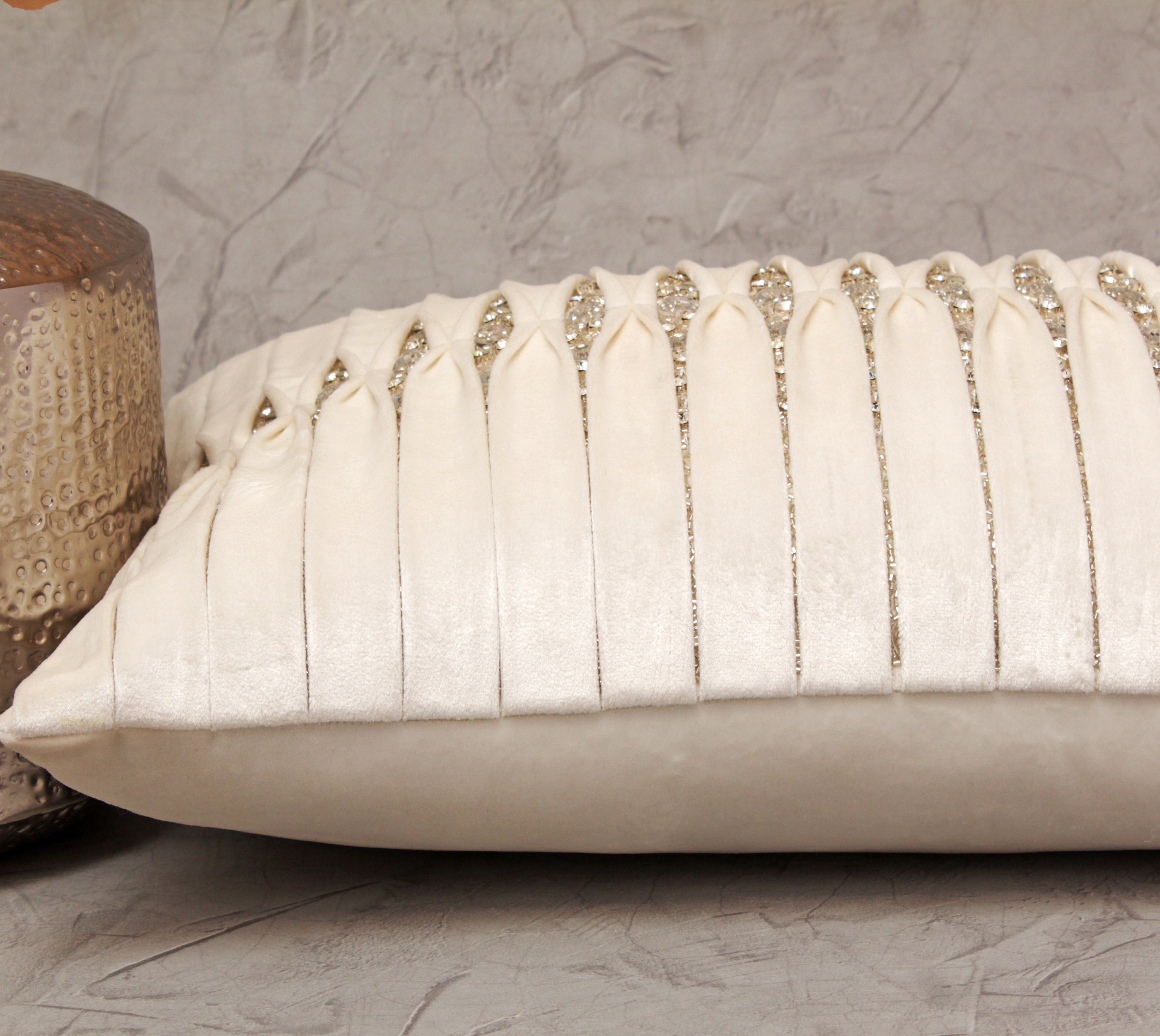 Ivory Color Cushion Cover