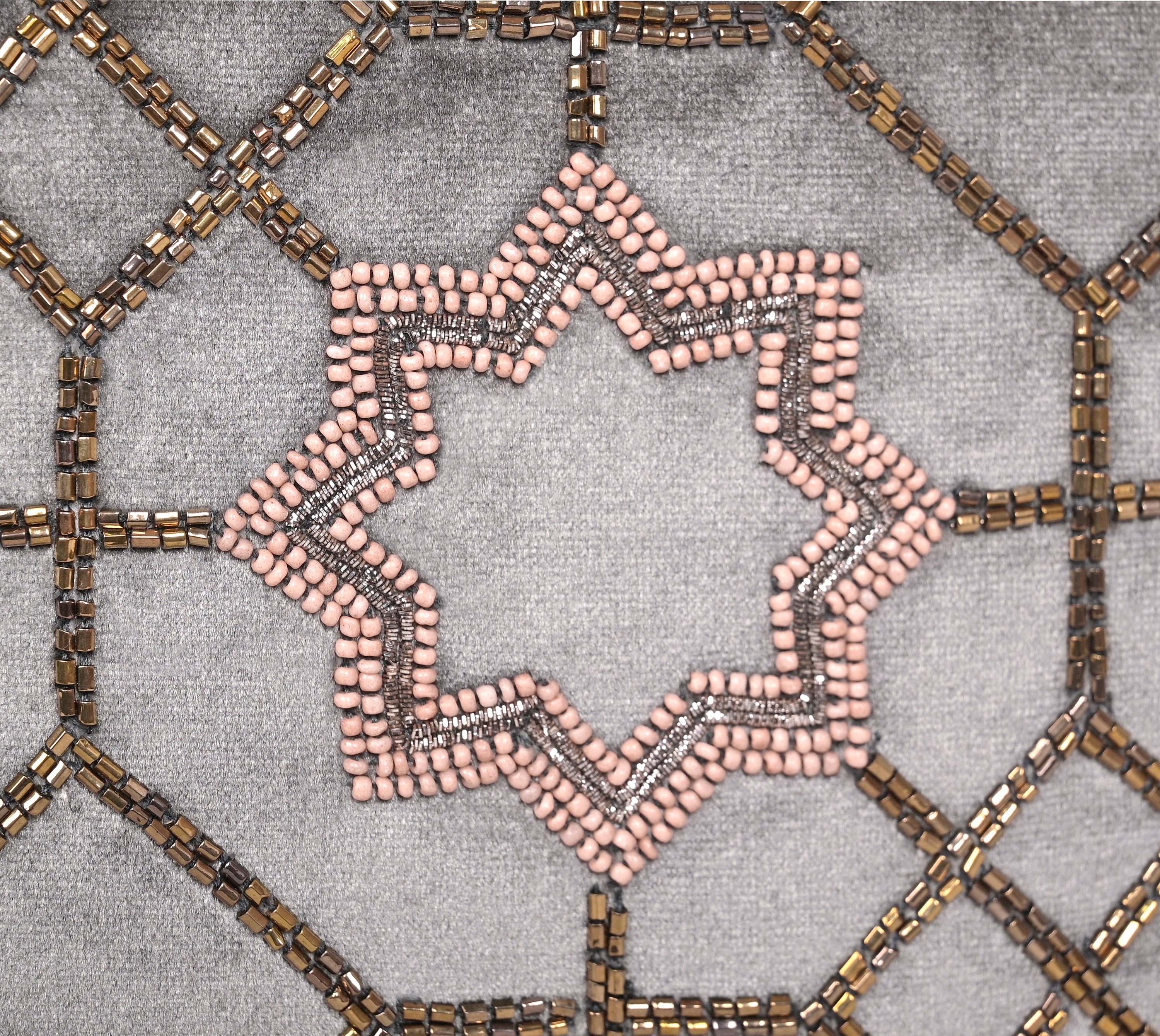 PATINA Dark Grey Velvet Cushion Cover