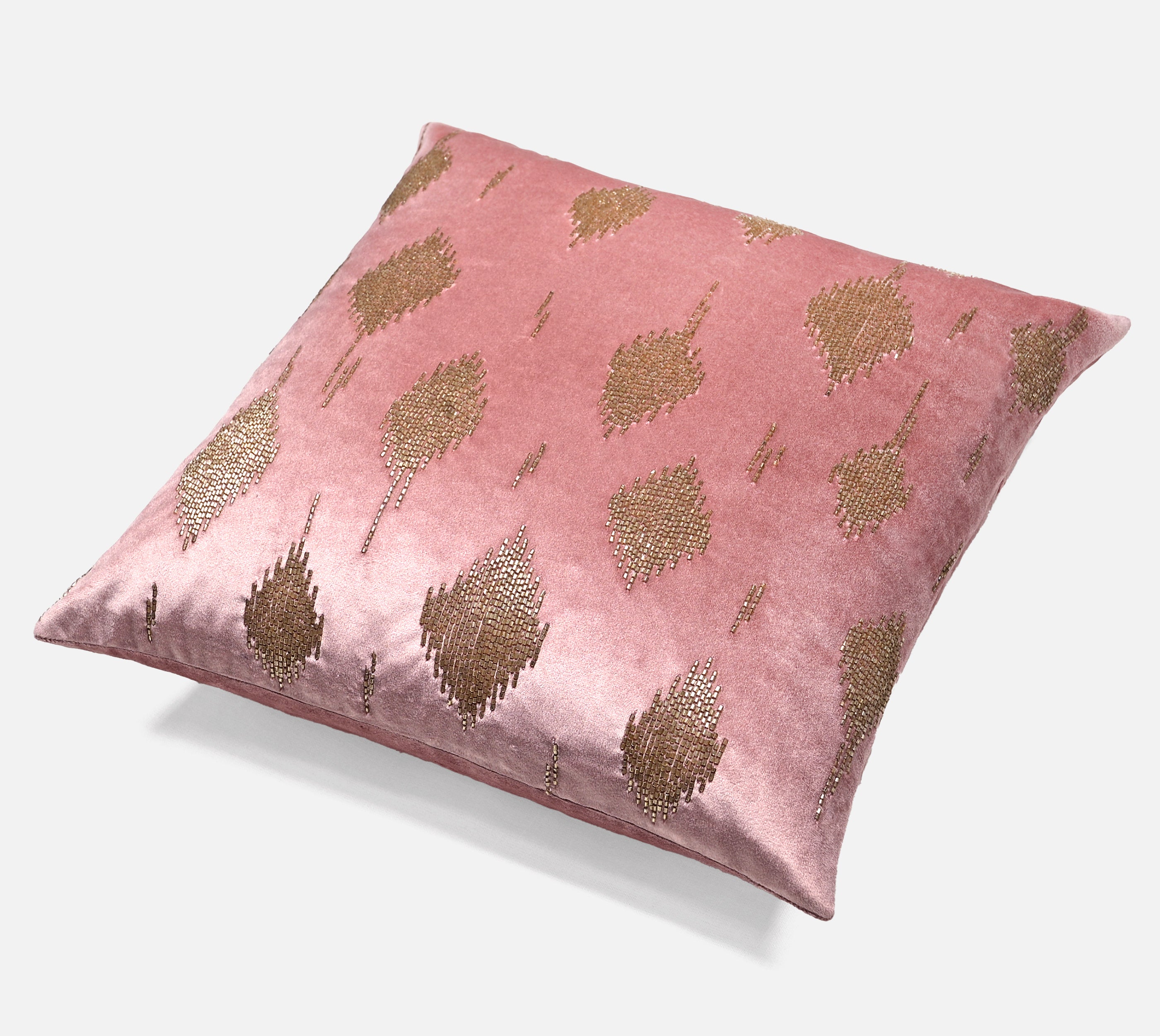 VEGA Pink Velvet Cushion Cover