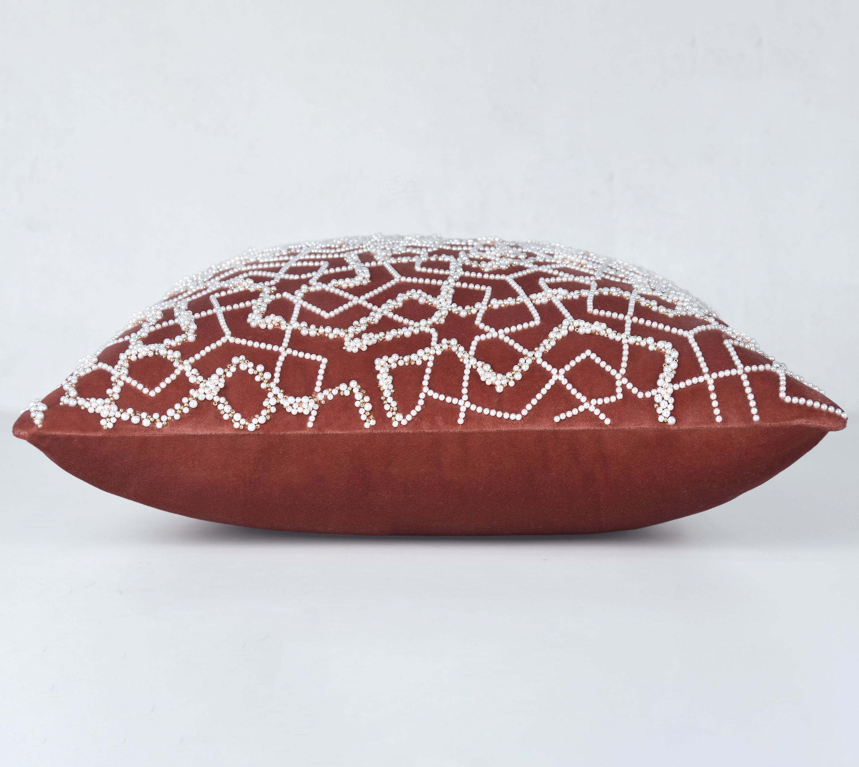 MYSTIC Rust Velvet Cushion Cover