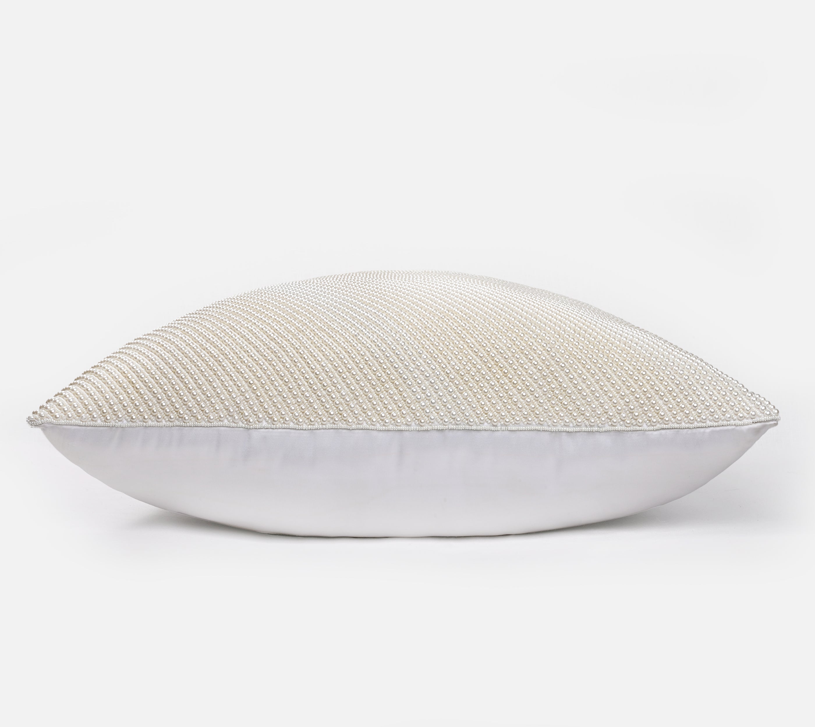 CAPIZ Gold Beaded Cushion Cover
