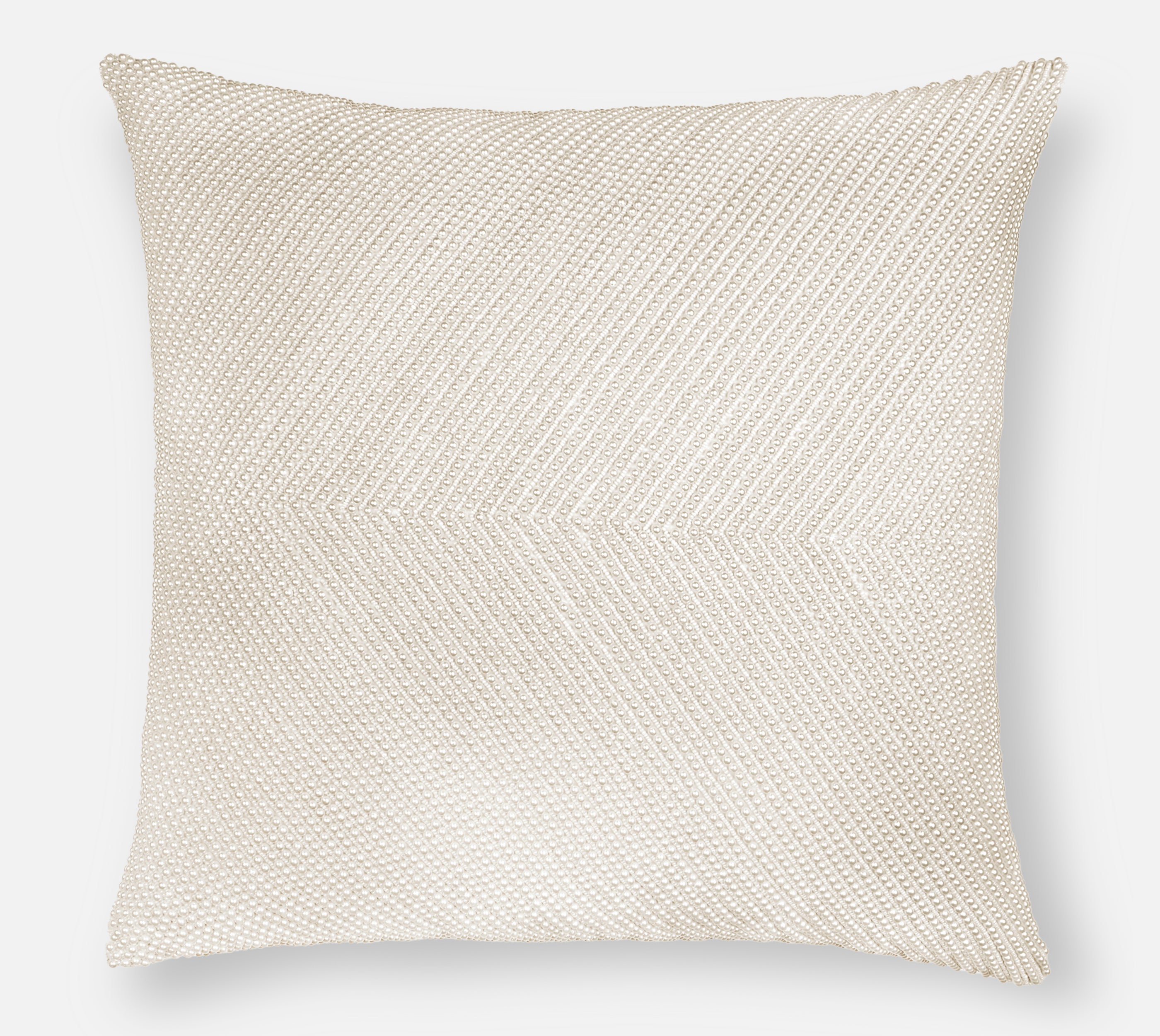 CAPIZ Gold Beaded Cushion Cover