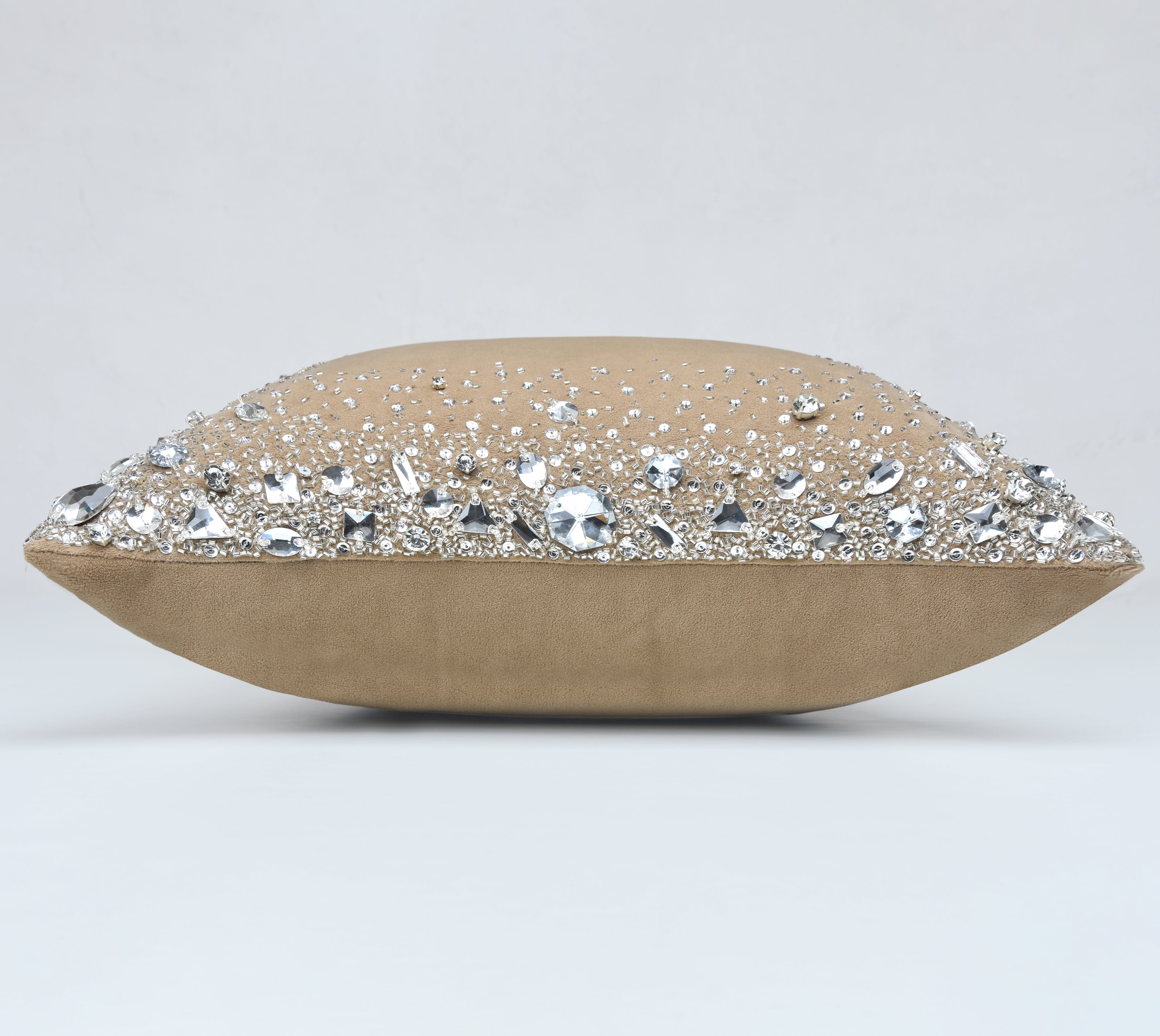 LUMIERE Gold Bling Cushion Cover
